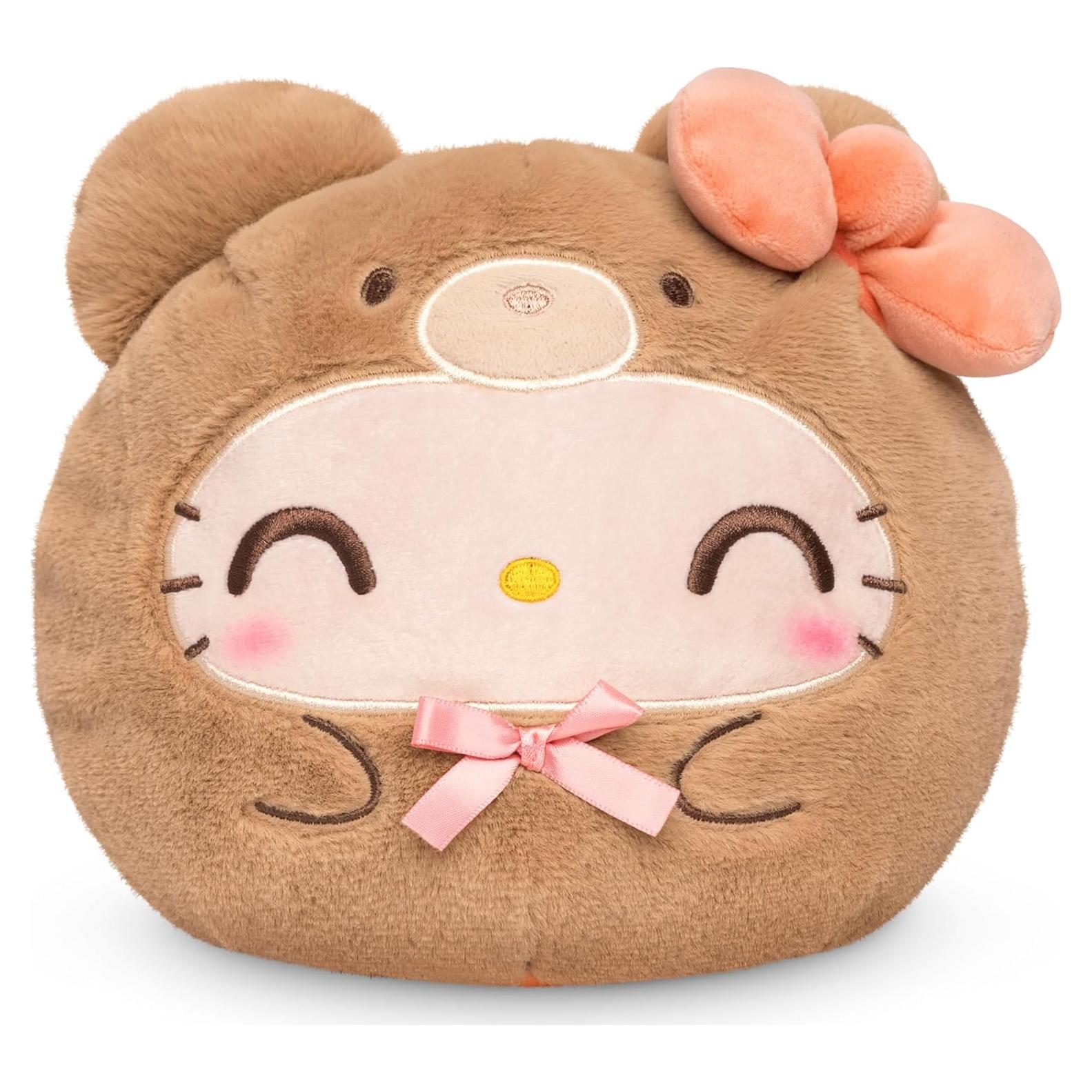 Peluche Reversible Hello Kitty TeeTurtle 15 cm Suave Kawaii
