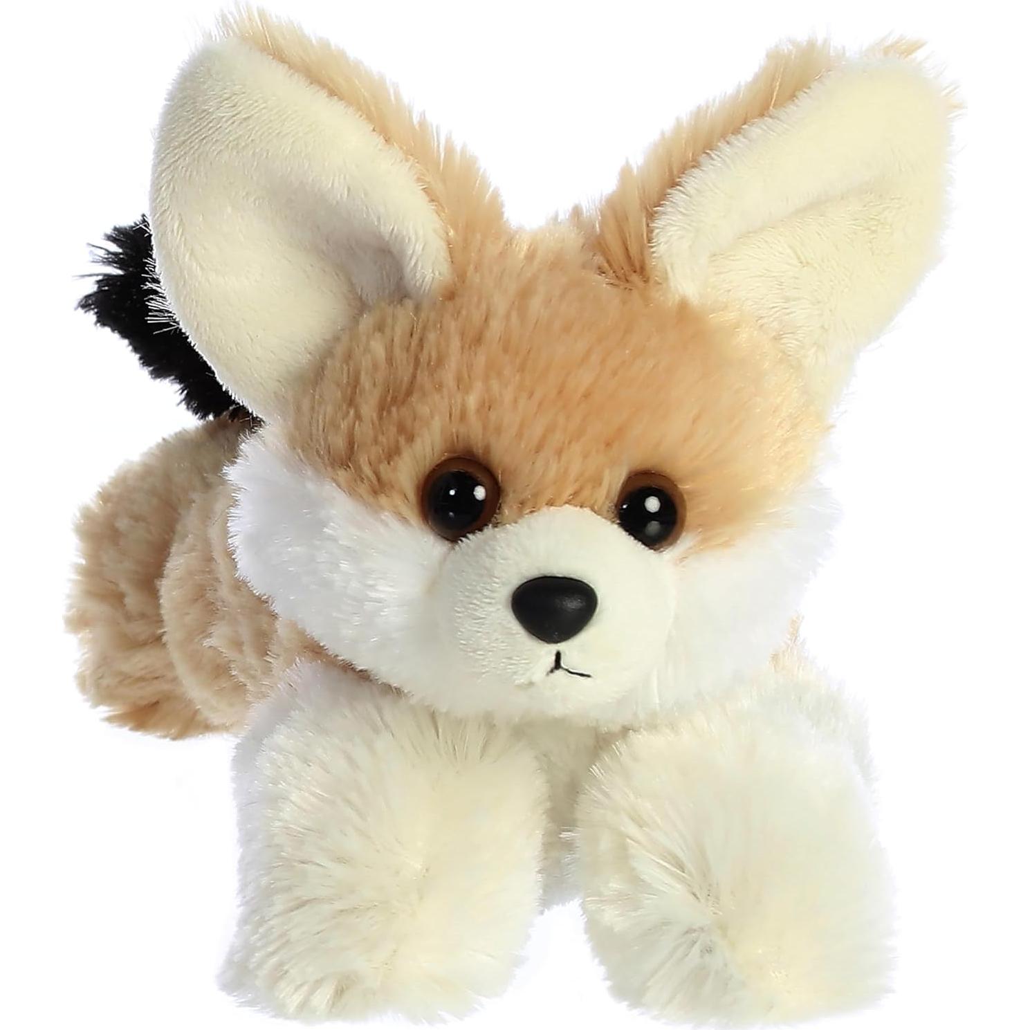 Peluche Zorro Fennec Mini Flopsie Aurora 21.5 cm Suave