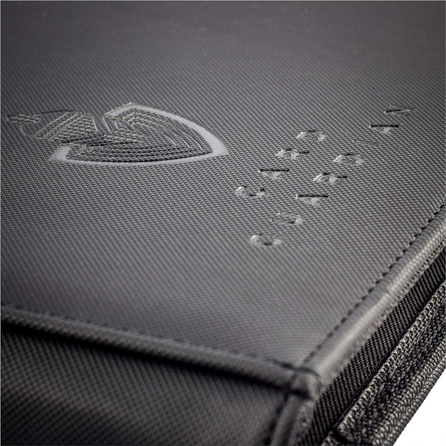 Carpeta Premium de 9 Bolsillos Guardián de Cartas Negra - 360 Cartas