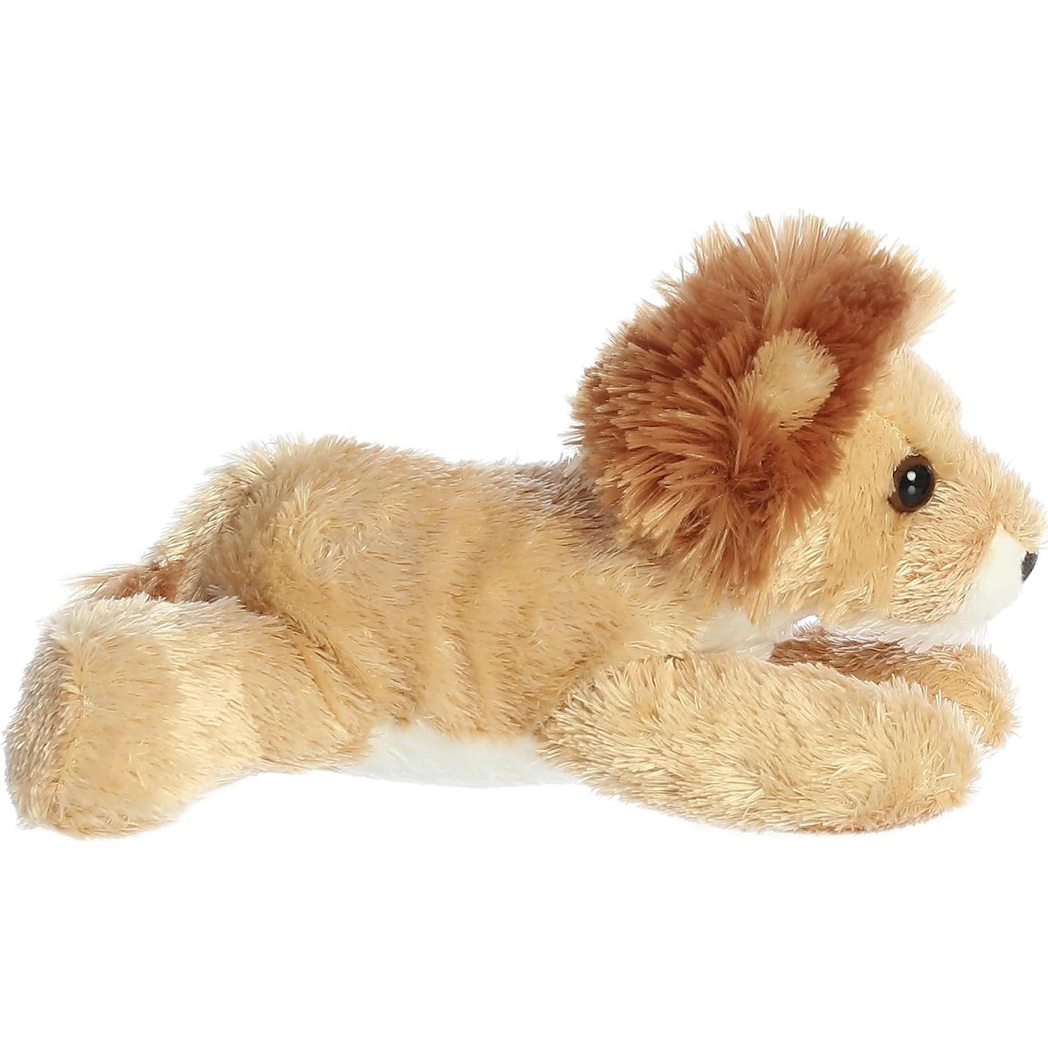 Peluche León Mini Flopsie Aurora 20 cm Suave y Adorable