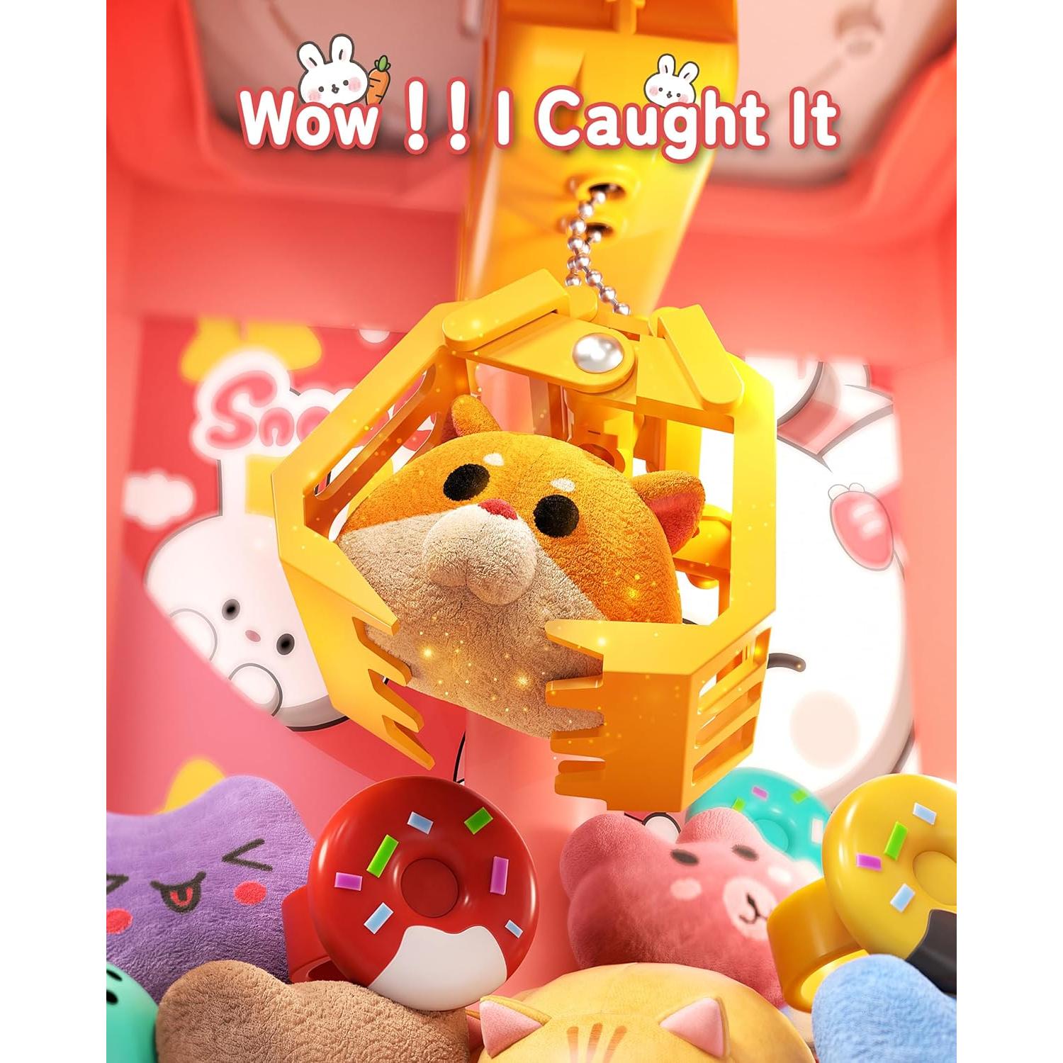 Mini Máquina de Garra Electrónica Jovow para Niños - 30 Juguetes