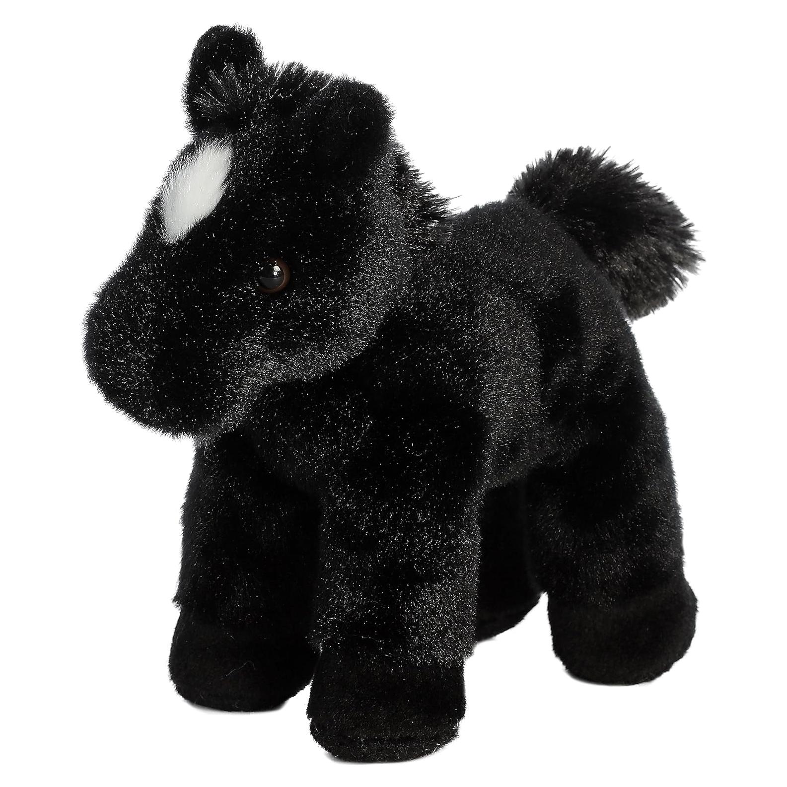 Aurora Mini Flopsie Beau Caballo de Peluche 20 cm Negro