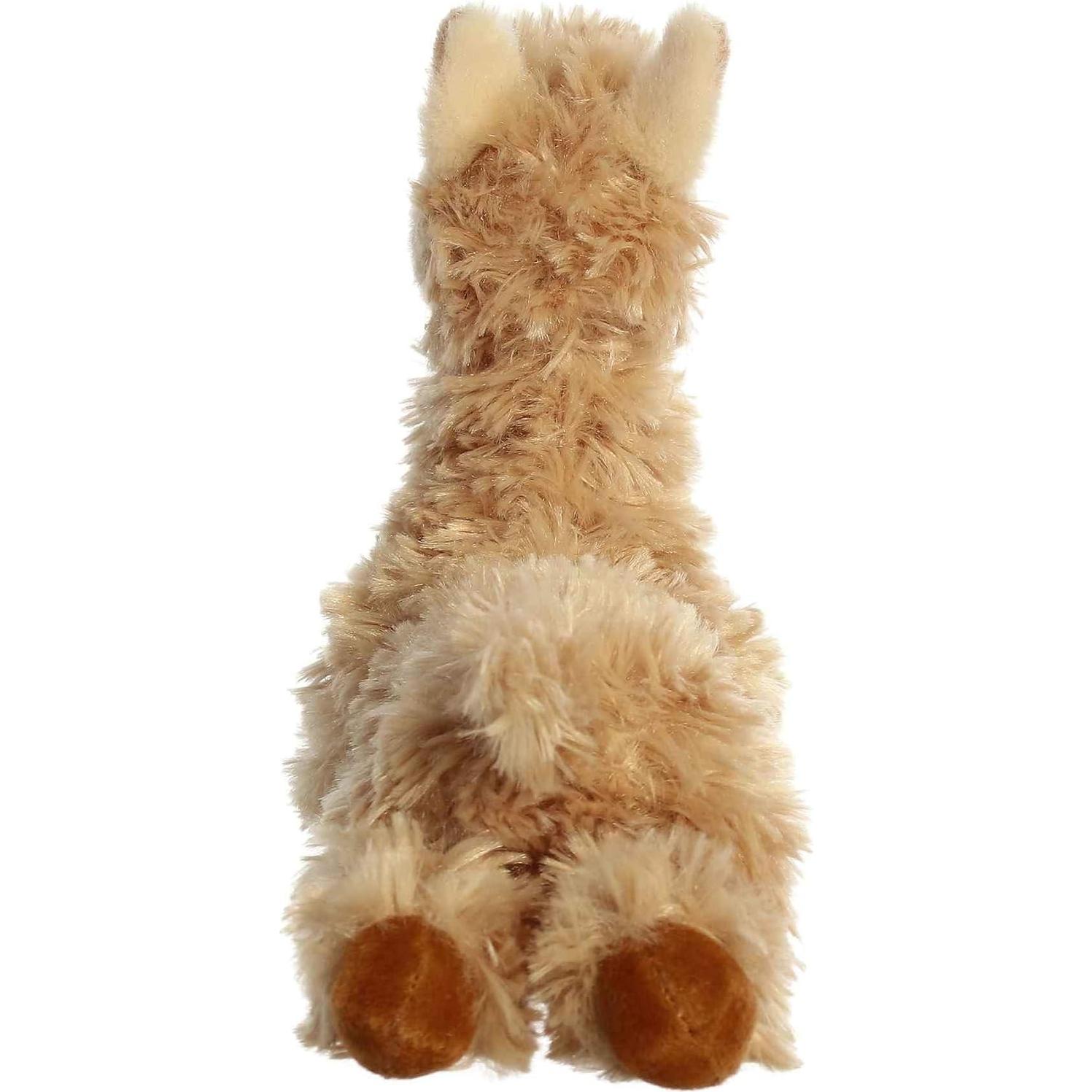 Peluche Llama Louis Mini Flopsie Aurora 21.5 cm Marrón
