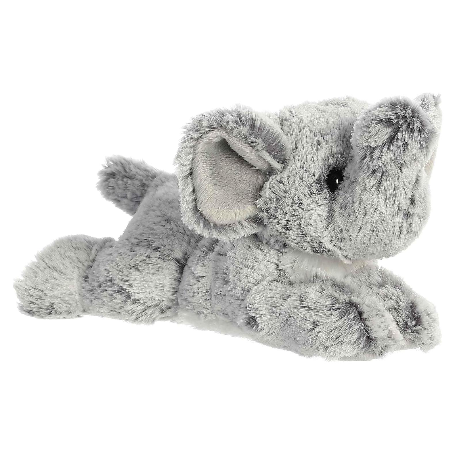 Peluche Elefante Leroy Mini Flopsie Aurora 20 cm Gris
