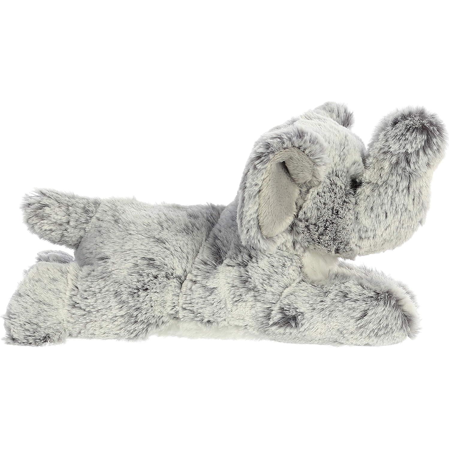 Peluche Elefante Leroy Mini Flopsie Aurora 20 cm Gris