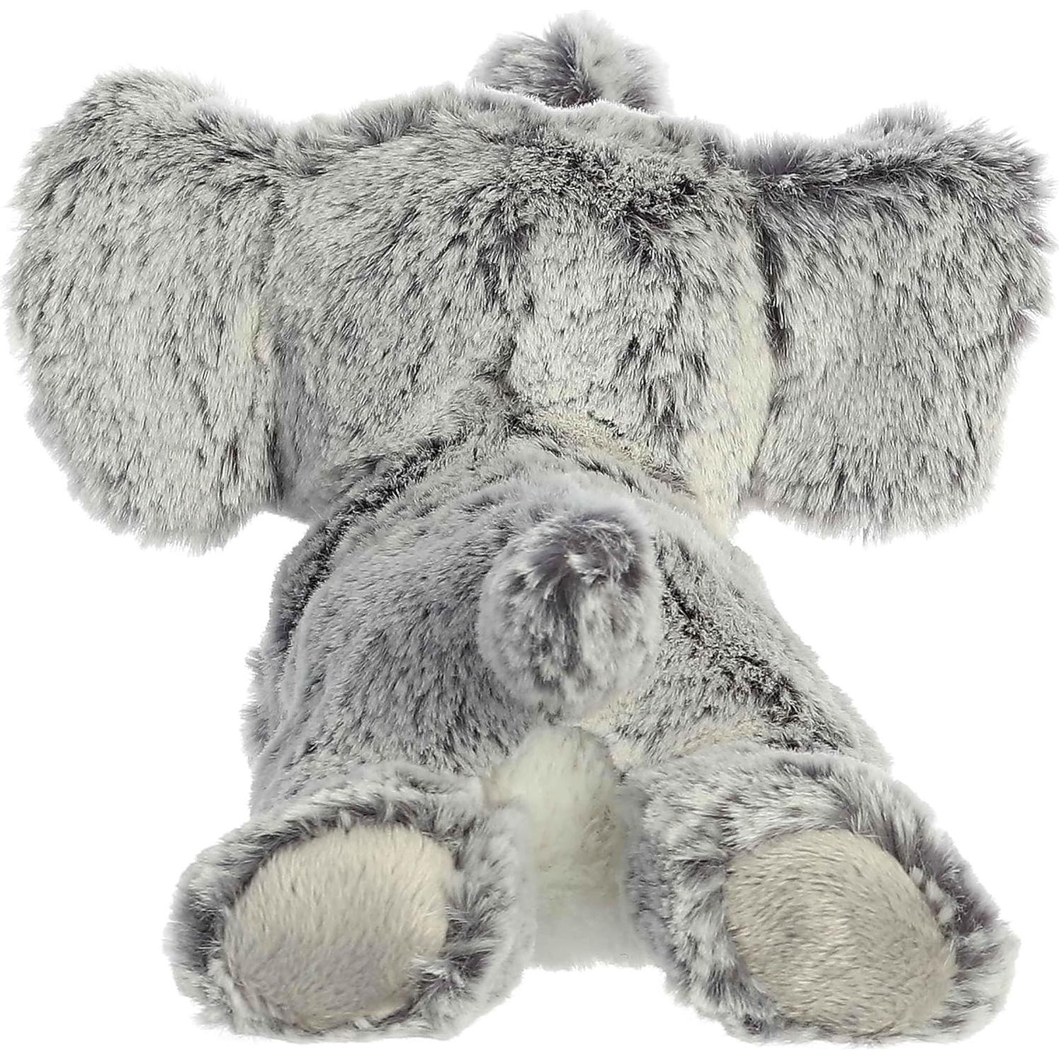 Peluche Elefante Leroy Mini Flopsie Aurora 20 cm Gris