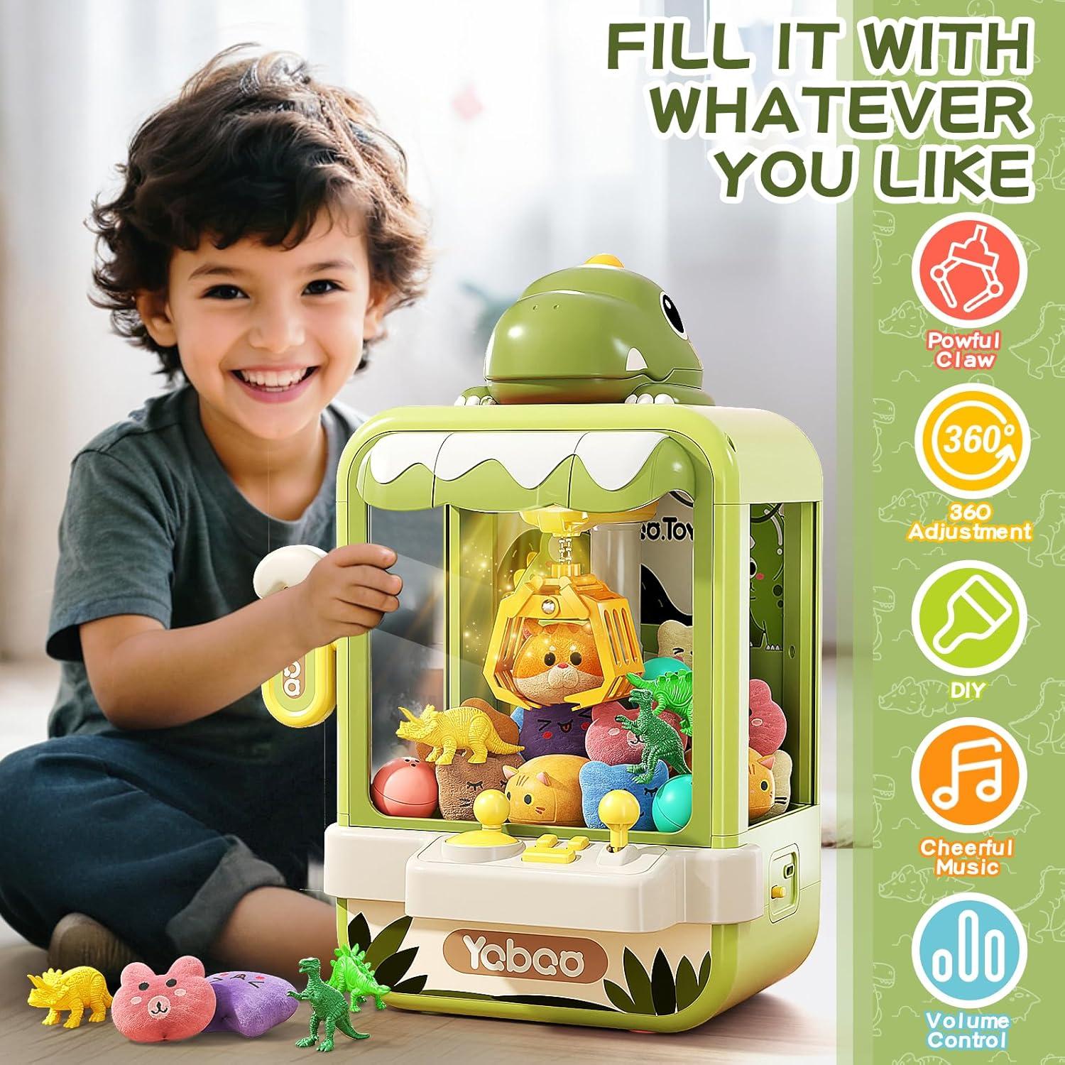 Máquina de Garras de Dinosaurio Eohemeral Mini 19.5x17x32.5cm