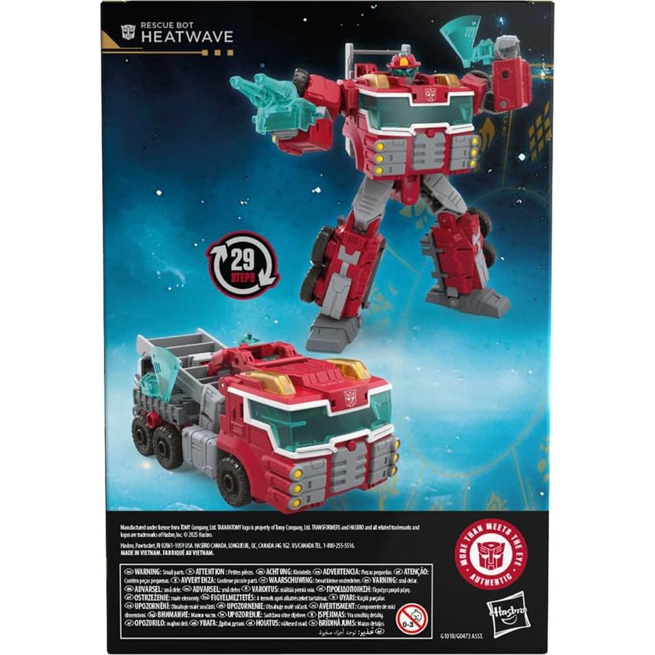Figura de Acción Transformers Heatwave 17.5 cm 2 en 1