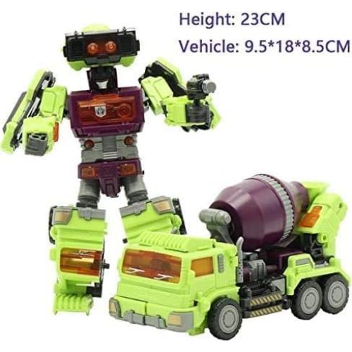 Robot Deformable NBK 3350 6 en 1 Juguete para Niños Verde