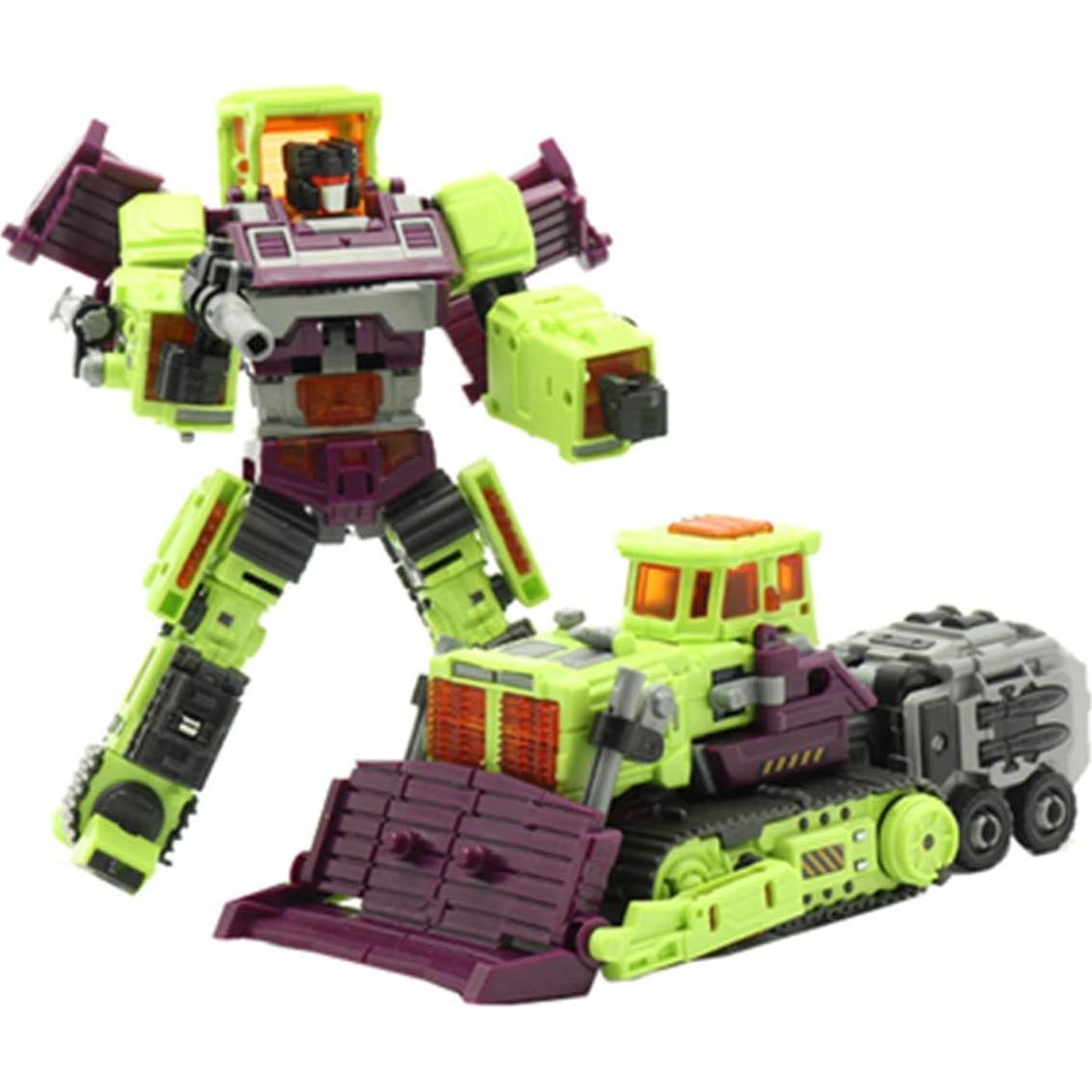 Robot Deformable NBK 3350 6 en 1 Juguete para Niños Verde