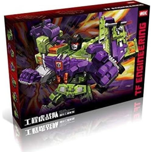 Robot Deformable NBK 3350 6 en 1 Juguete para Niños Verde