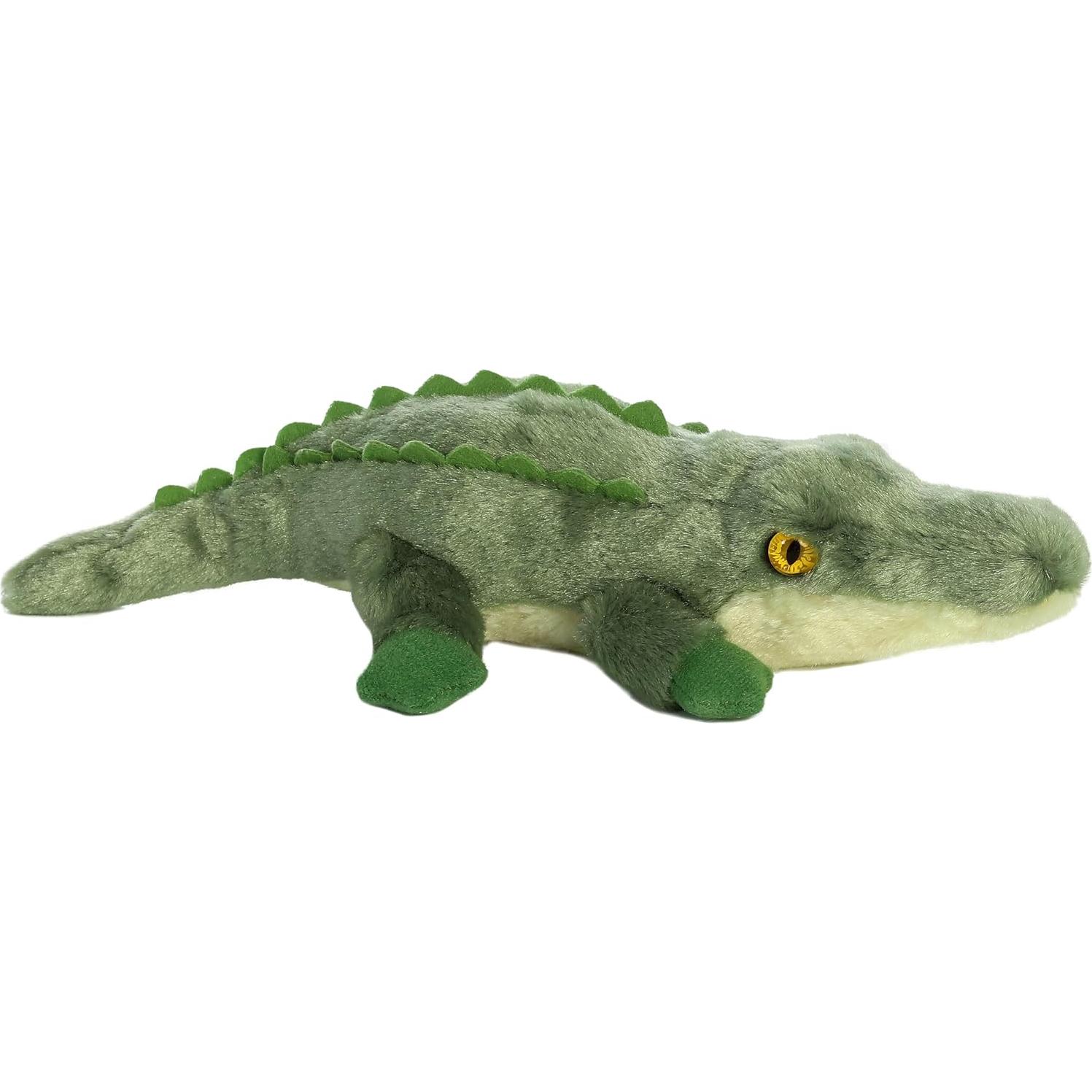 Peluche Caimán Aurora Swampy 20 cm Suave y Divertido