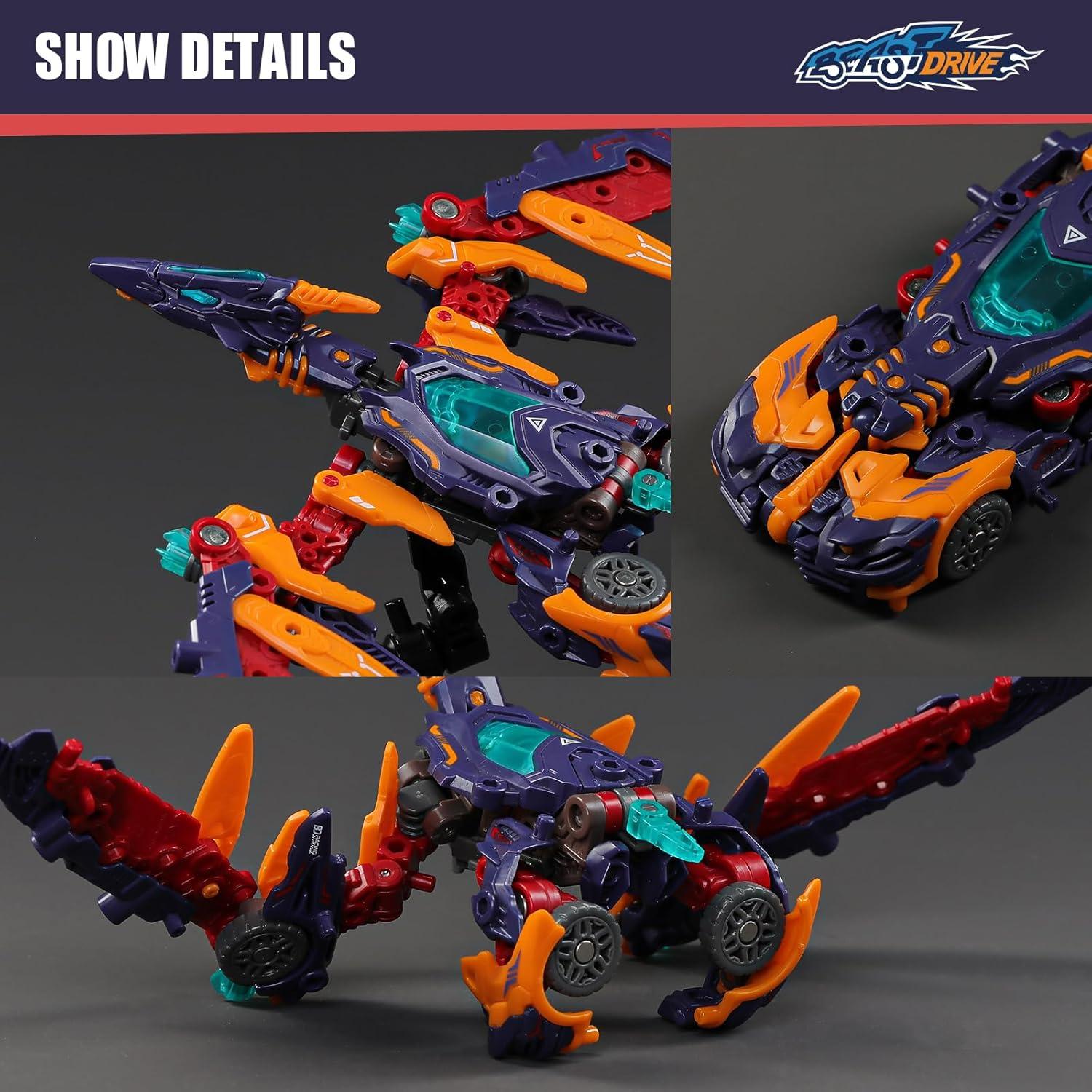 Juguete Transformable 52TOYS BEASTDRIVE BD-10 Pterano 28cm