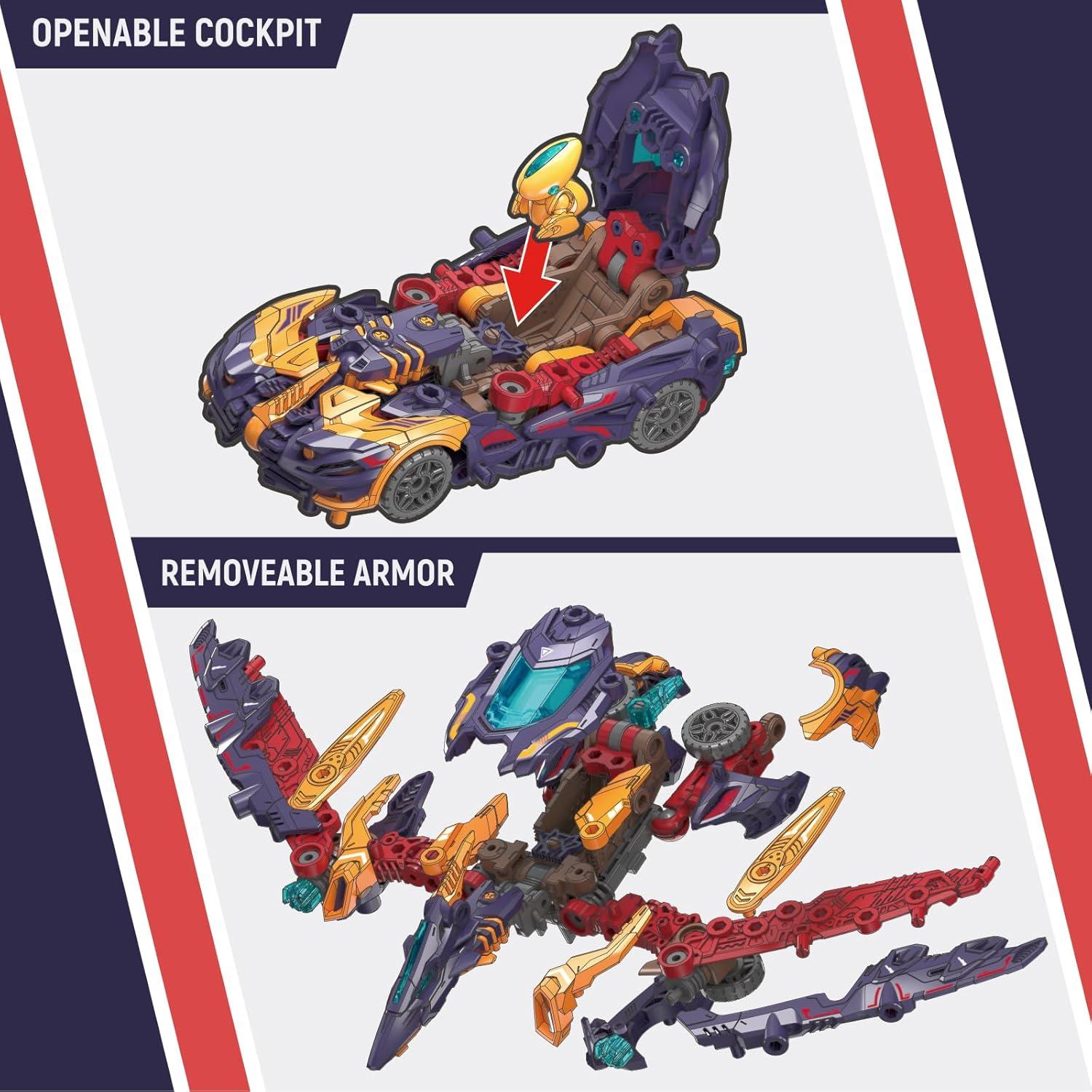 Juguete Transformable 52TOYS BEASTDRIVE BD-10 Pterano 28cm