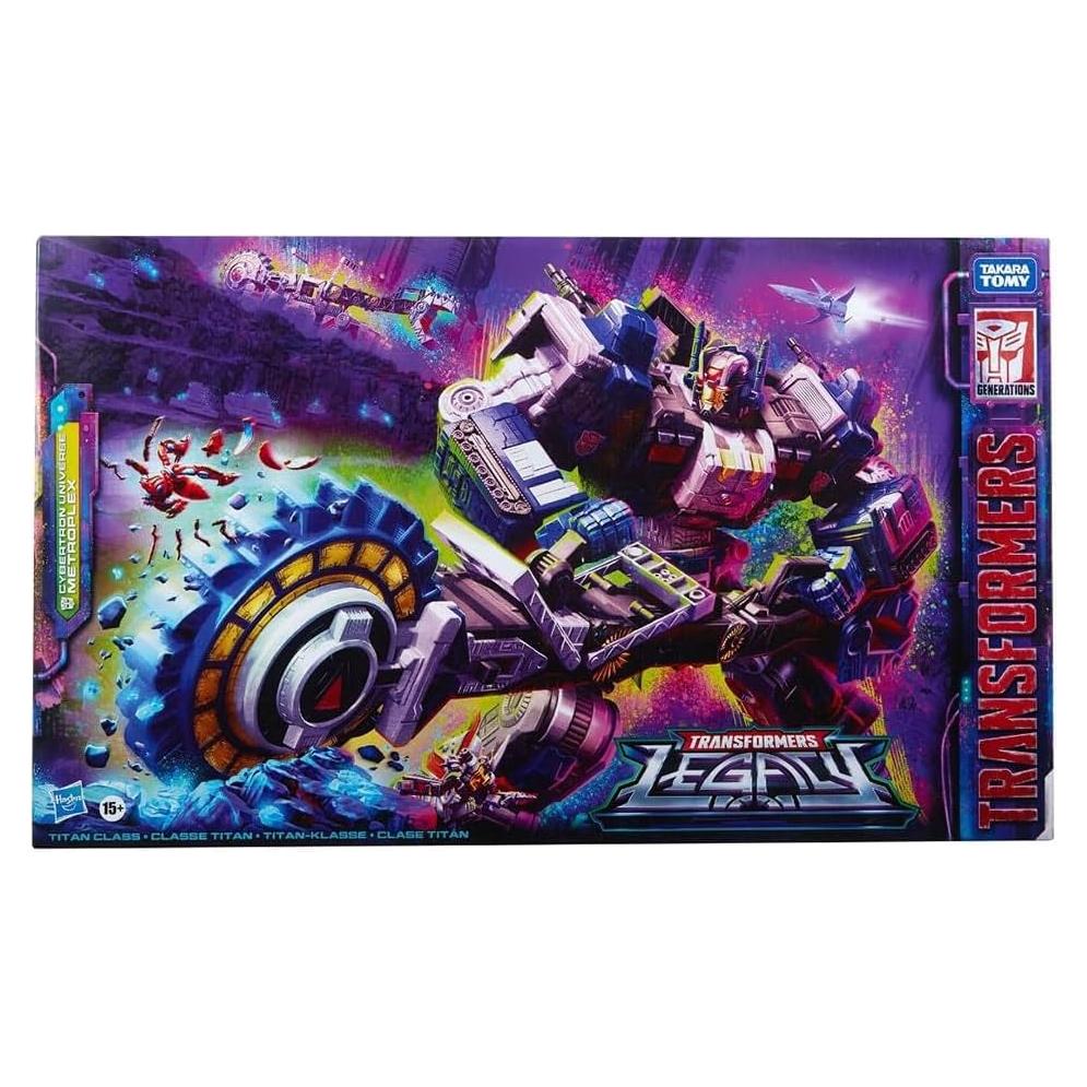 Transformers Juguete Metroplex 56 cm Hasbro Legado Cybertron