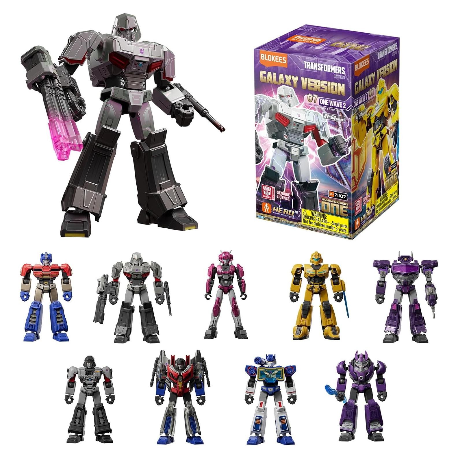 Figuras Transformers Galaxia 07 Una Ola 2 Blokees 10+