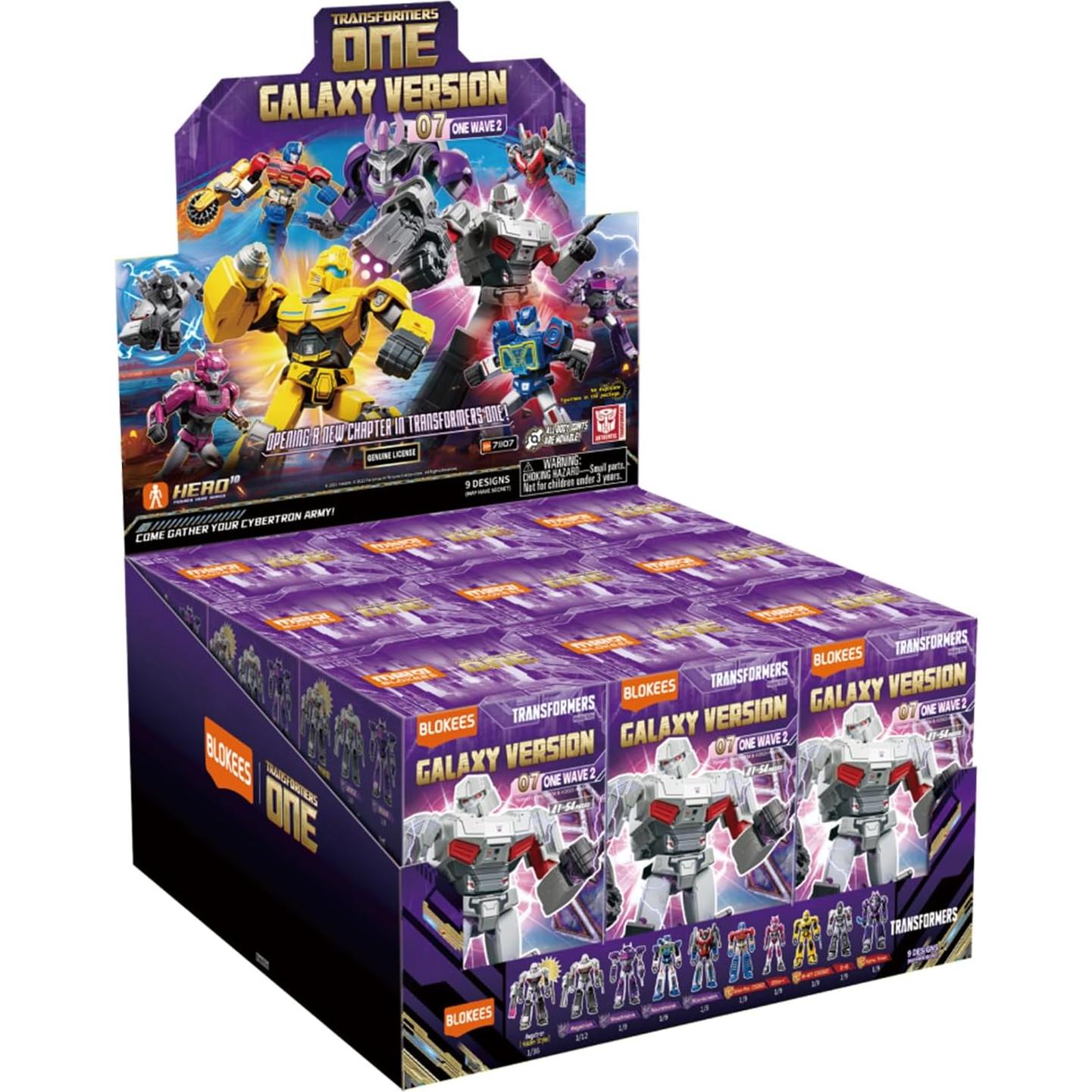 Figuras Transformers Galaxia 07 Una Ola 2 Blokees 10+