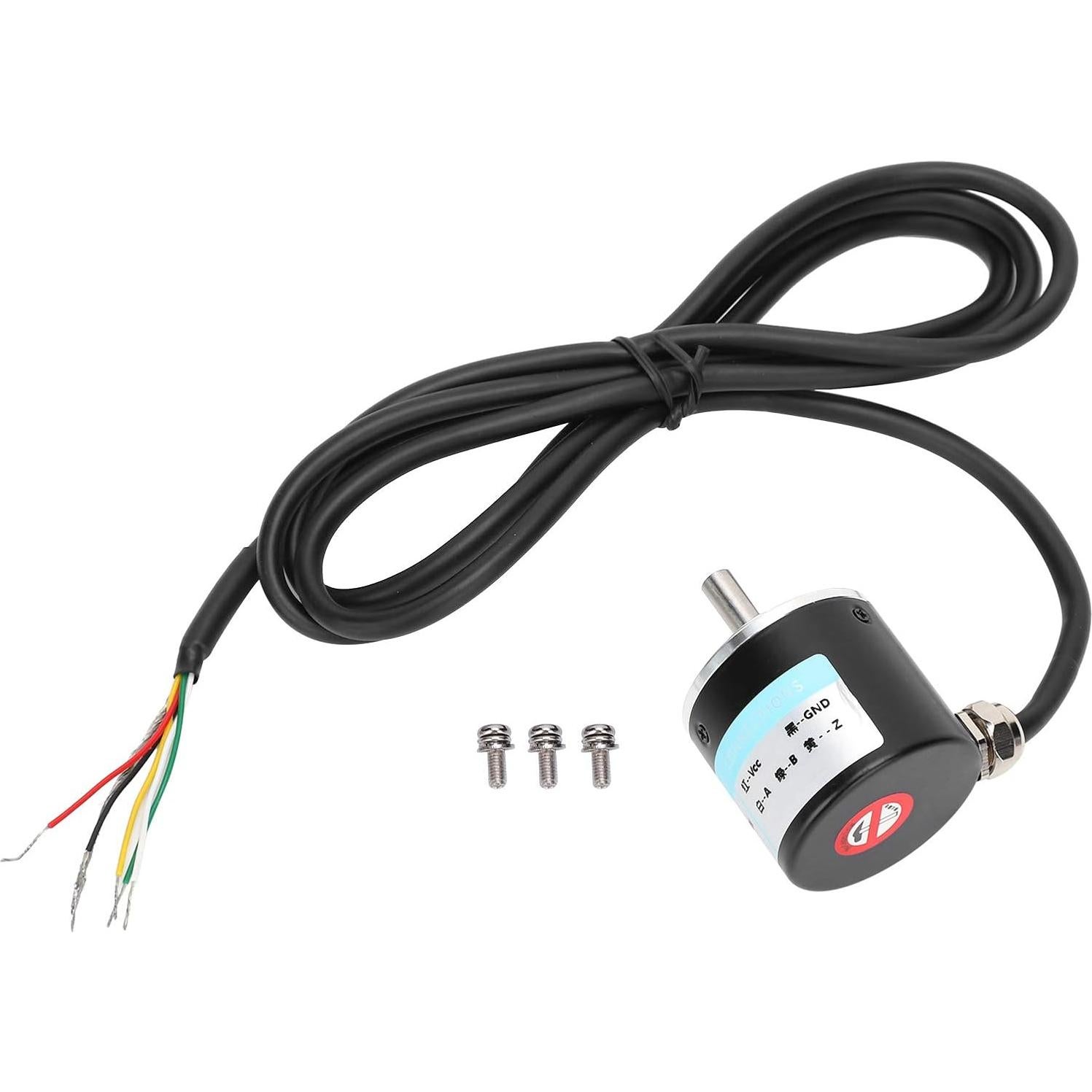 Codificador Rotativo Incremental Hilitand 1000Z 5-24V DC Eje Sólido