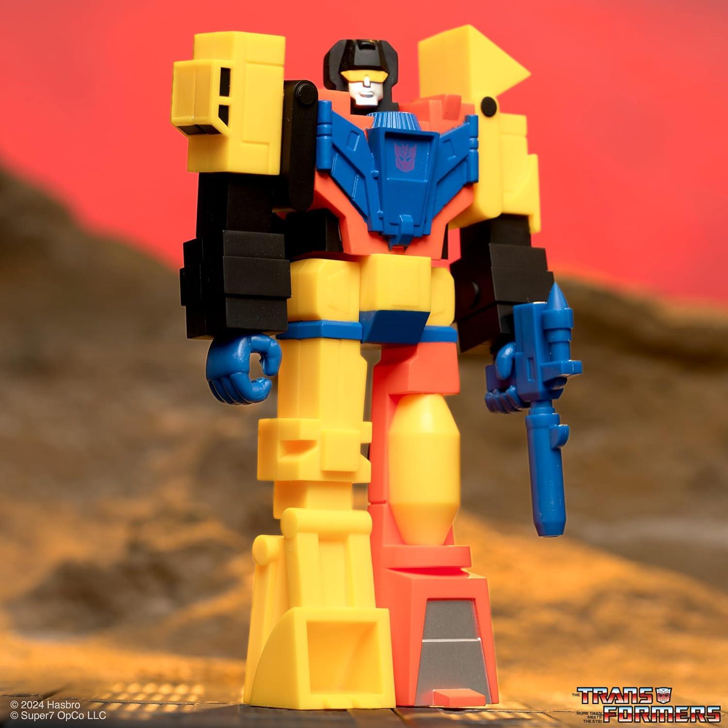 Figura de Acción Transformers Super7 Devastador 15.24 cm