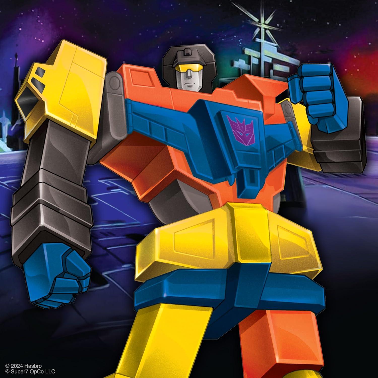 Figura de Acción Transformers Super7 Devastador 15.24 cm
