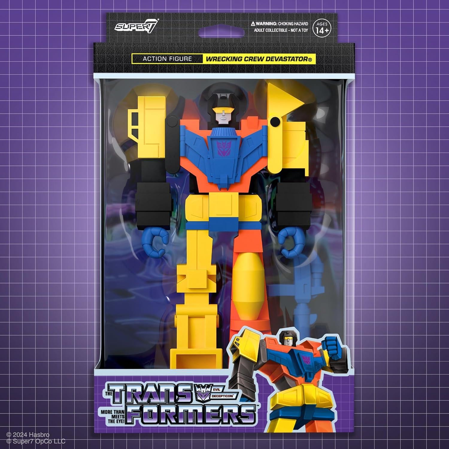 Figura de Acción Transformers Super7 Devastador 15.24 cm