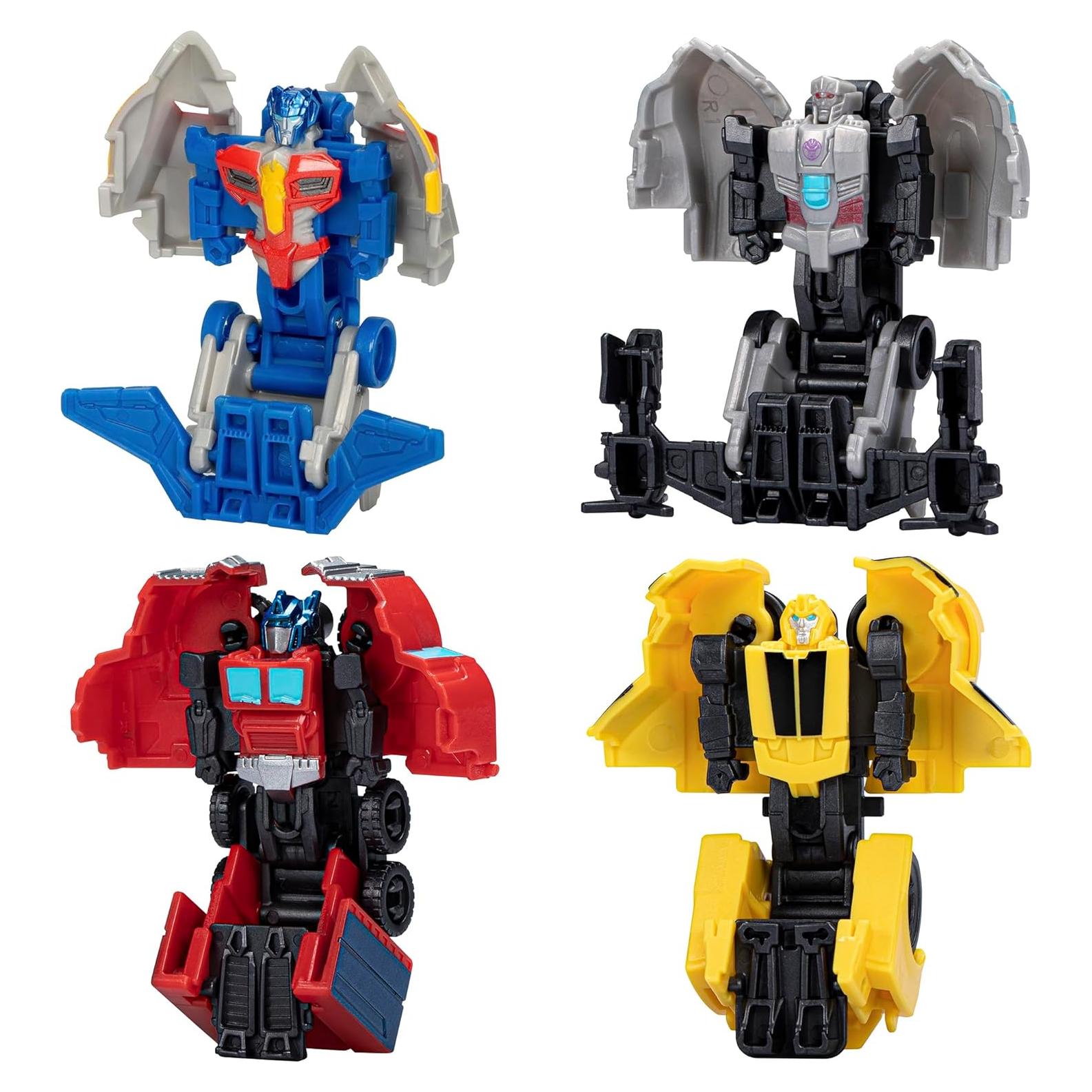 Transformers EarthSpark Tacticon 4 Mini Figuras de Acción 6 cm