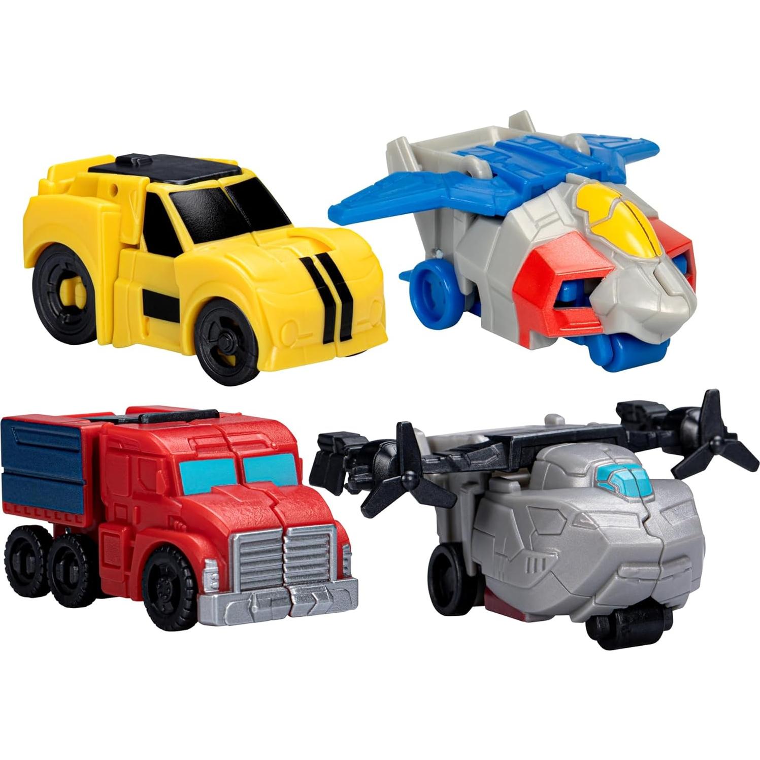 Transformers EarthSpark Tacticon 4 Mini Figuras de Acción 6 cm
