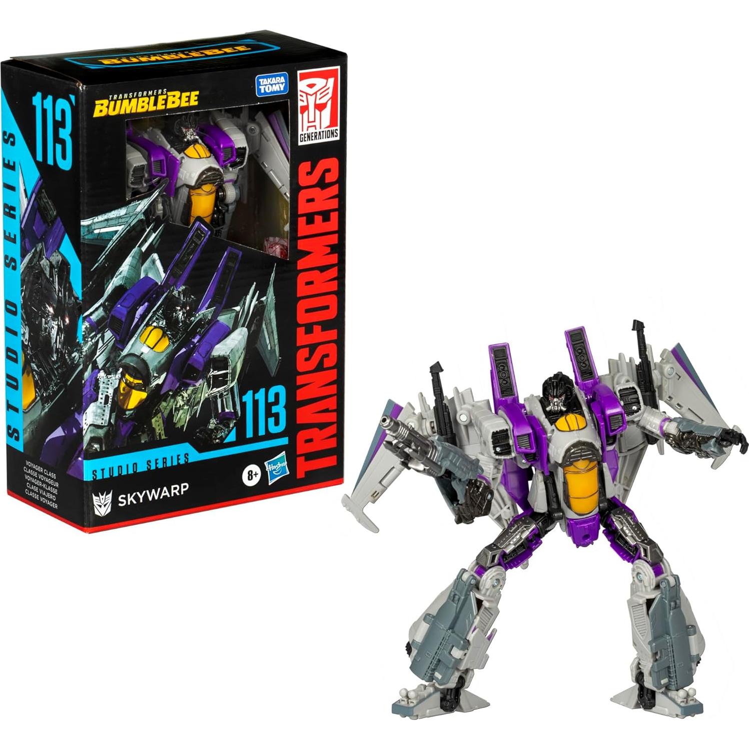 Transformers Juguete Clase Voyager Skywarp 16.5 cm Hasbro