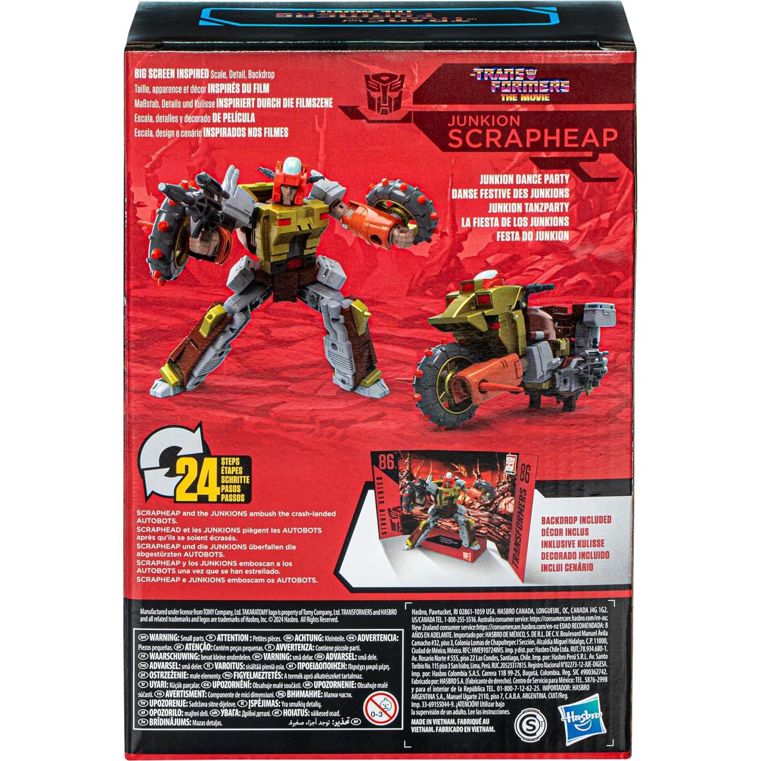 Transformers Figura de Acción Junkion Scrapheap 16.5 cm Hasbro