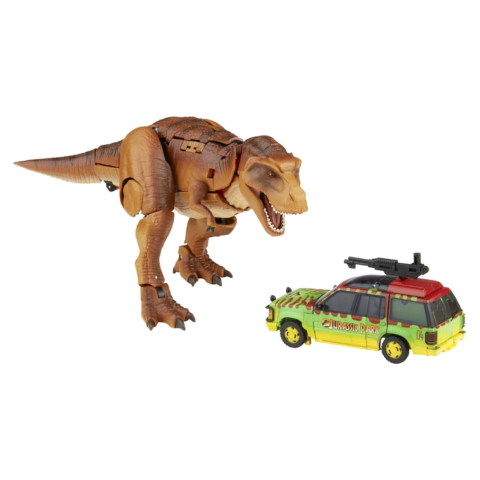 Transformers Jurassic Park Tyrannocon Rex y Autobot JP93