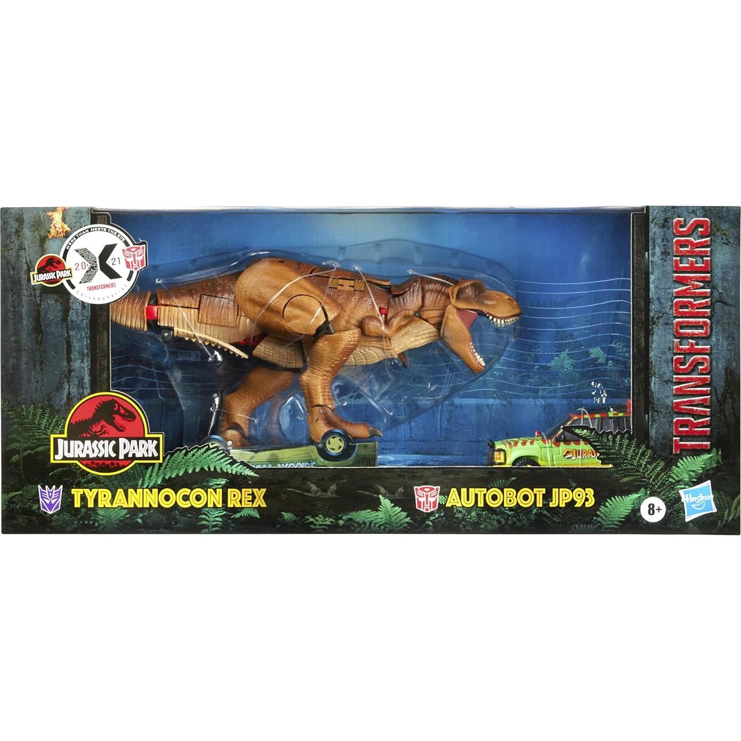 Transformers Jurassic Park Tyrannocon Rex y Autobot JP93