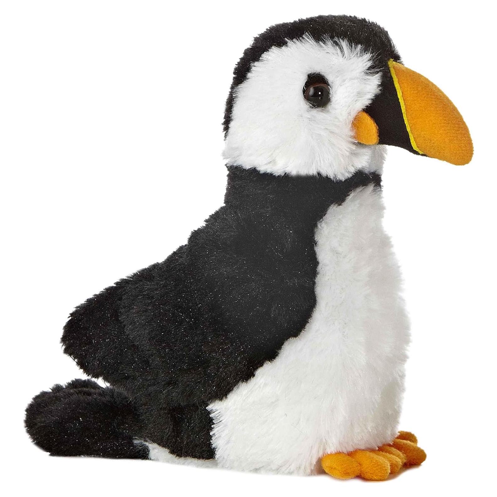 Peluche Puffin Mini Flopsie Aurora 20 cm Suave y Adorable