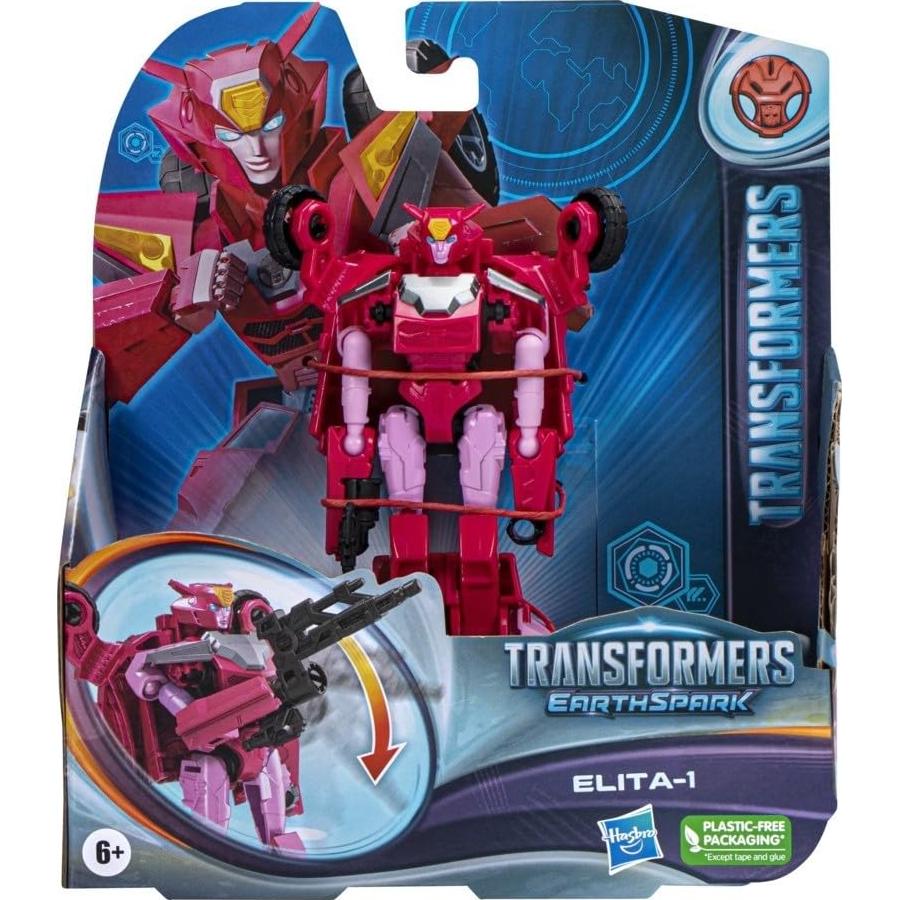 Transformers EarthSpark Elita-1 Figura de Acción 12.7 cm