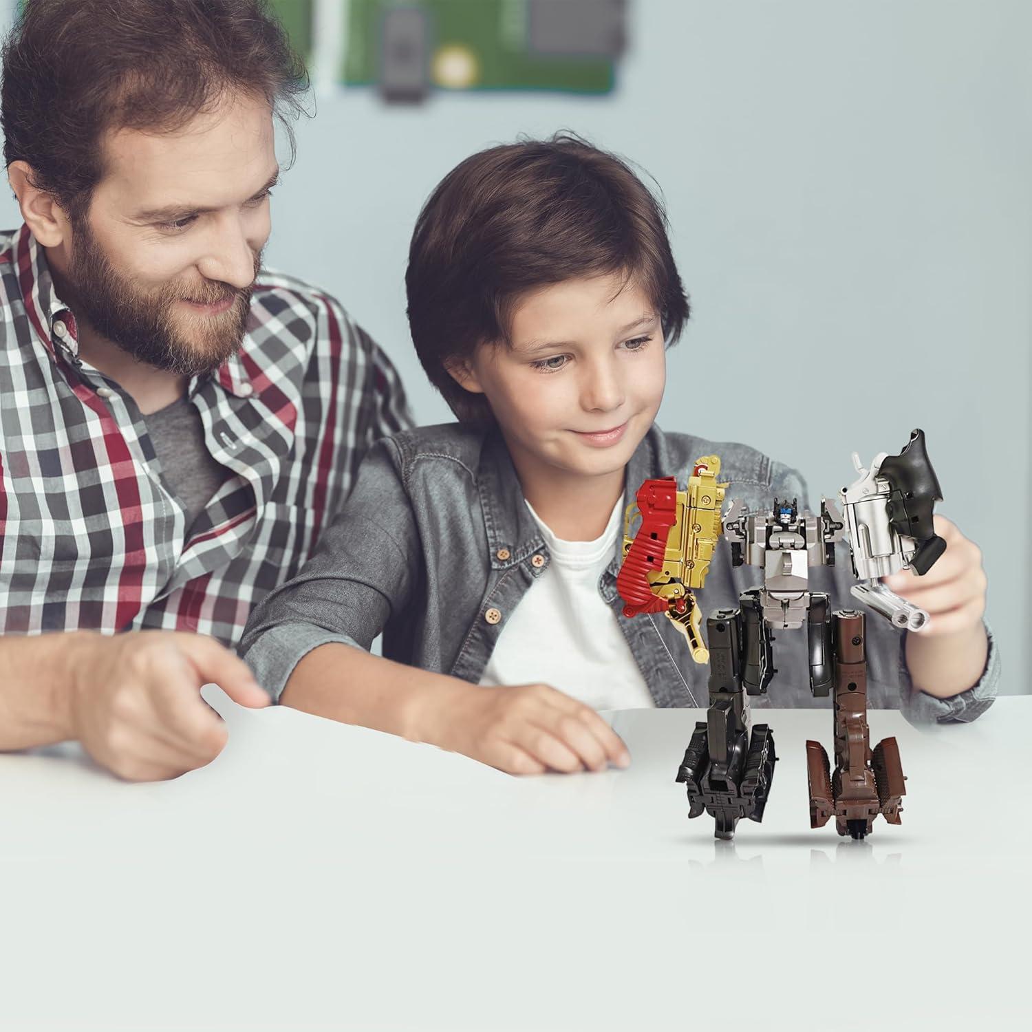 Juguete Transformador 5-en-1 Yeibobo para Niños 4-12 Años