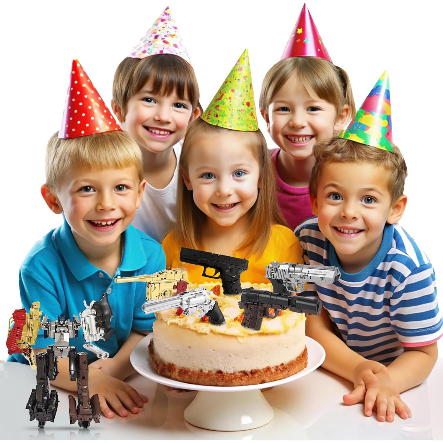 Juguete Transformador 5-en-1 Yeibobo para Niños 4-12 Años