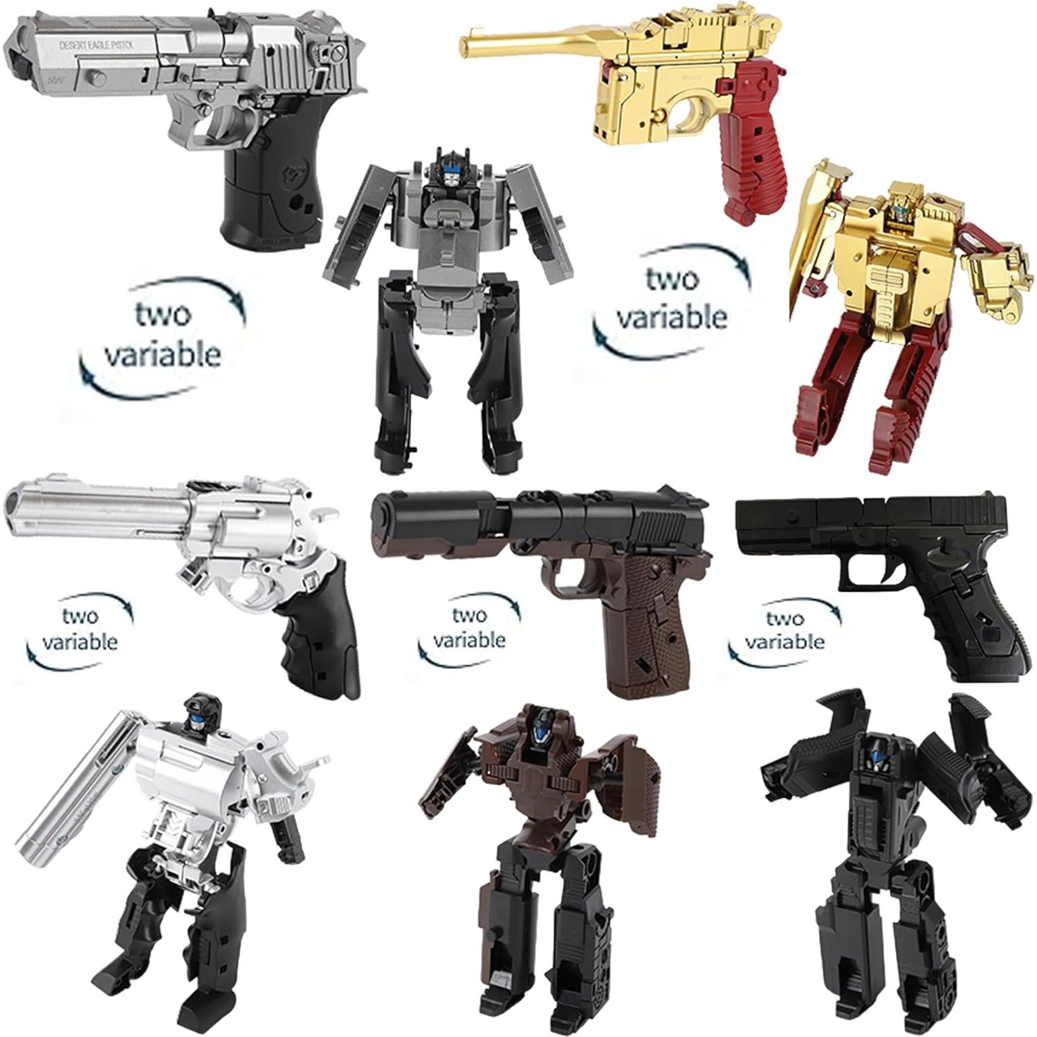 Juguete Transformador 5-en-1 Yeibobo para Niños 4-12 Años