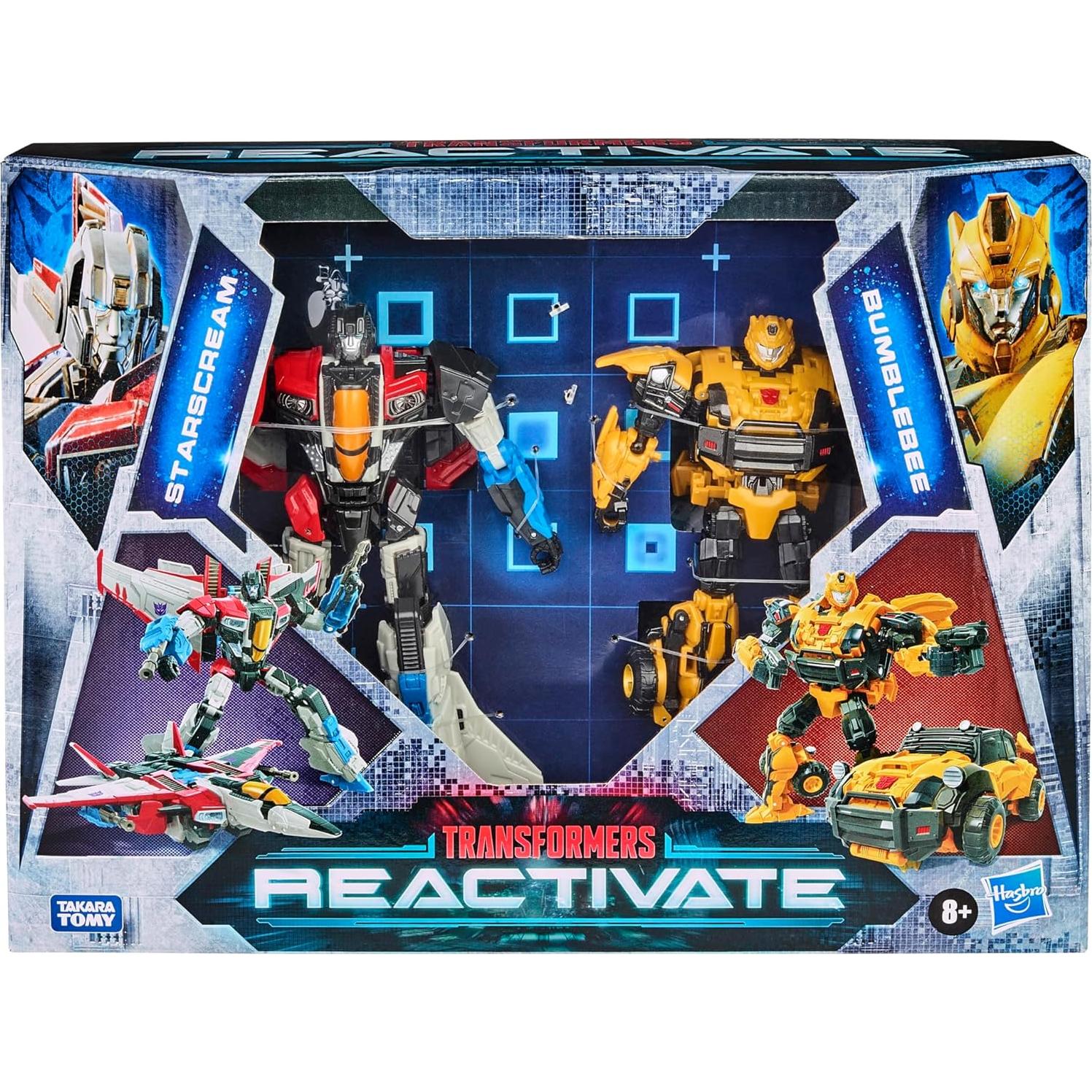Transformers: Reactivate Bumblebee y Starscream 2-Pack 16.5 cm