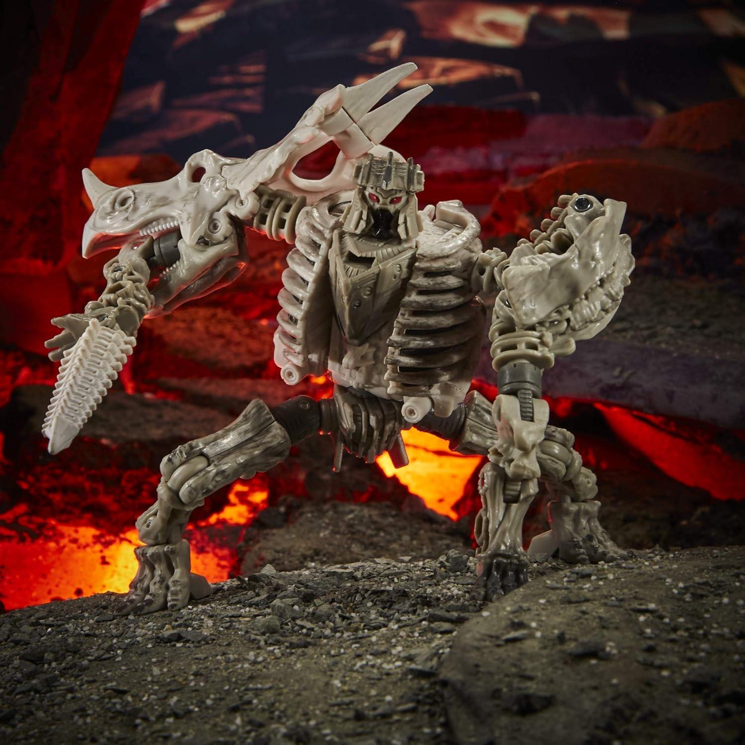 Transformers Ractonite Fossilizer 14 cm - Juguete de Acción Hasbro