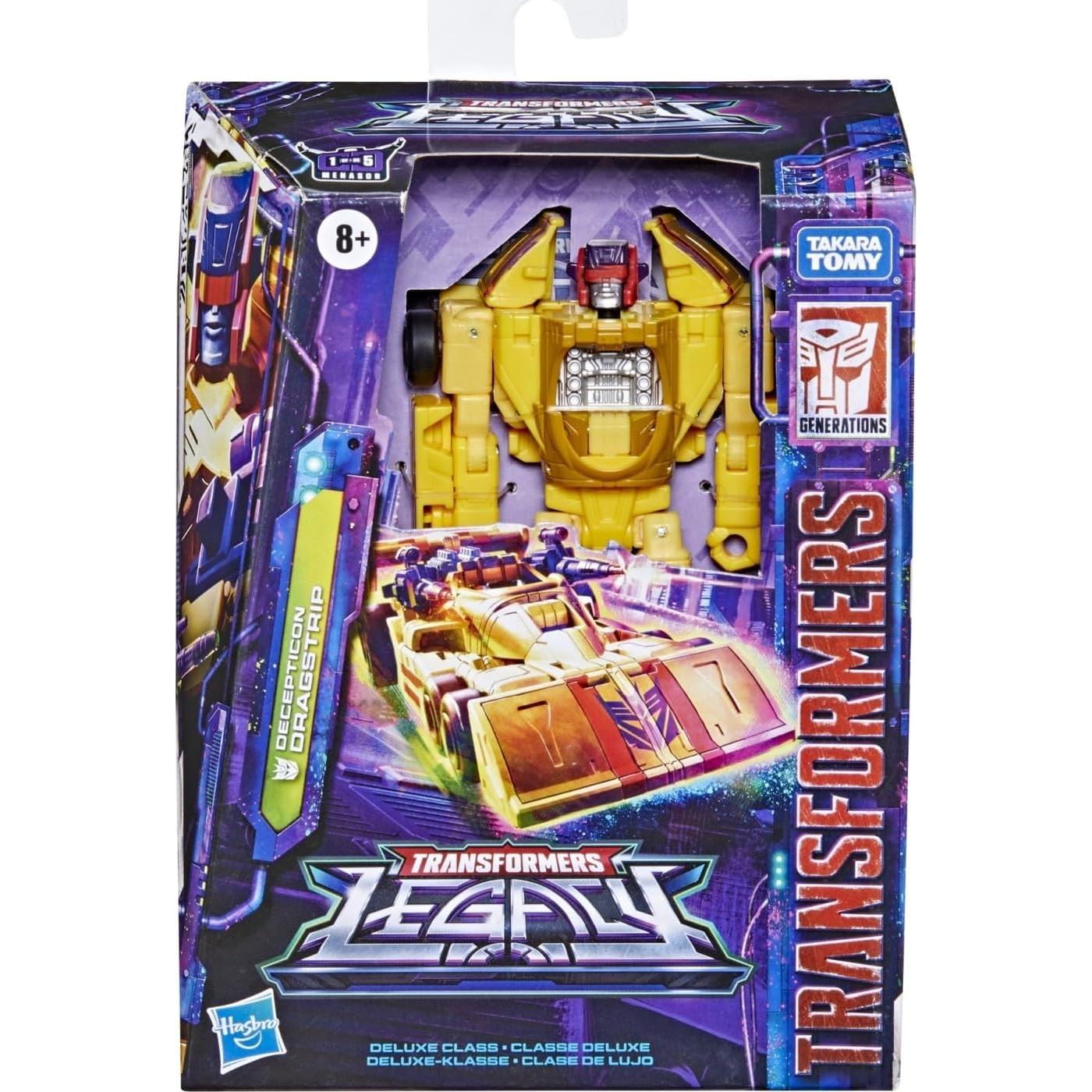 Transformers Juguete Deluxe Decepticon Dragstrip 13.97 cm Hasbro