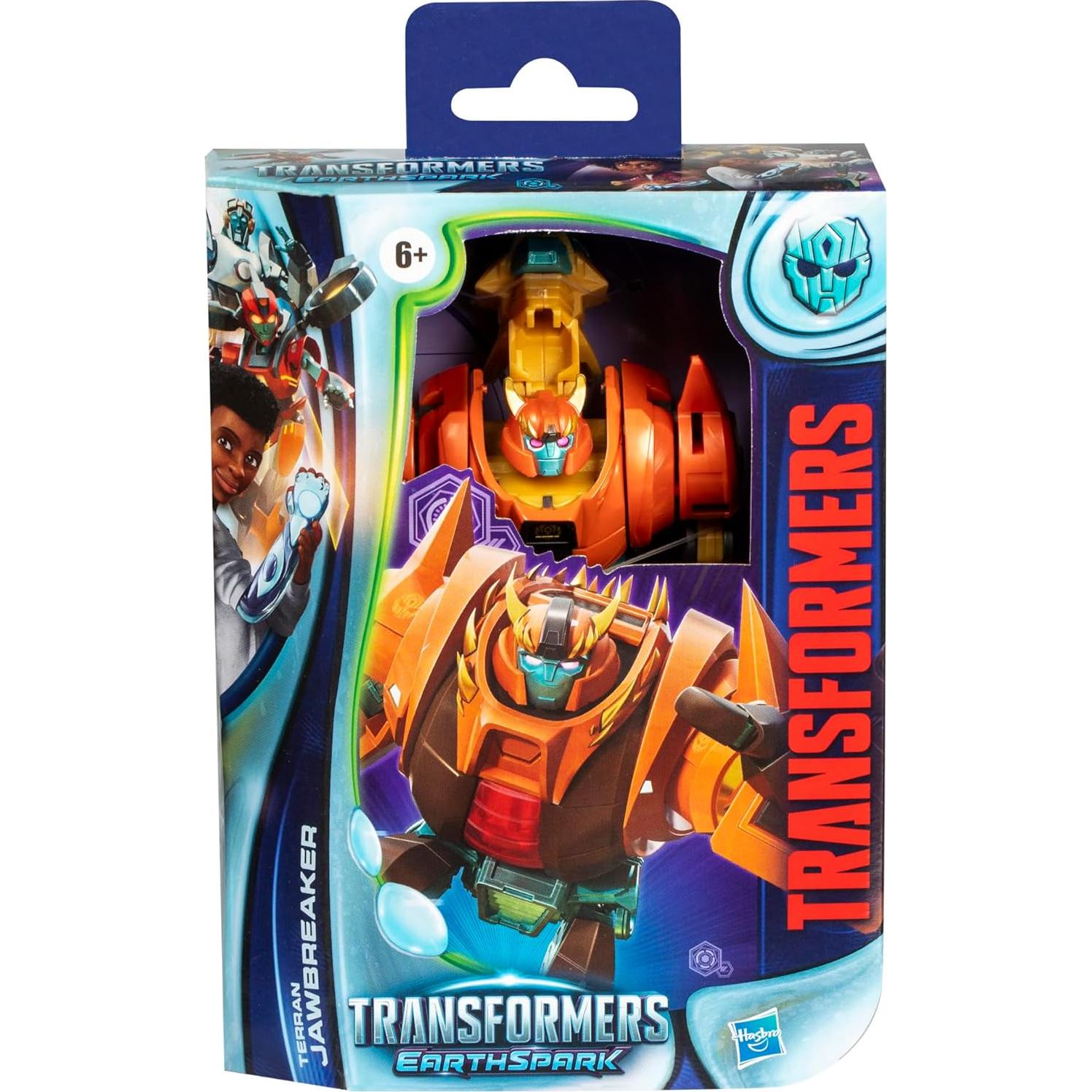 Transformers EarthSpark Terran Jawbreaker Figura 12.5 cm 2 en 1