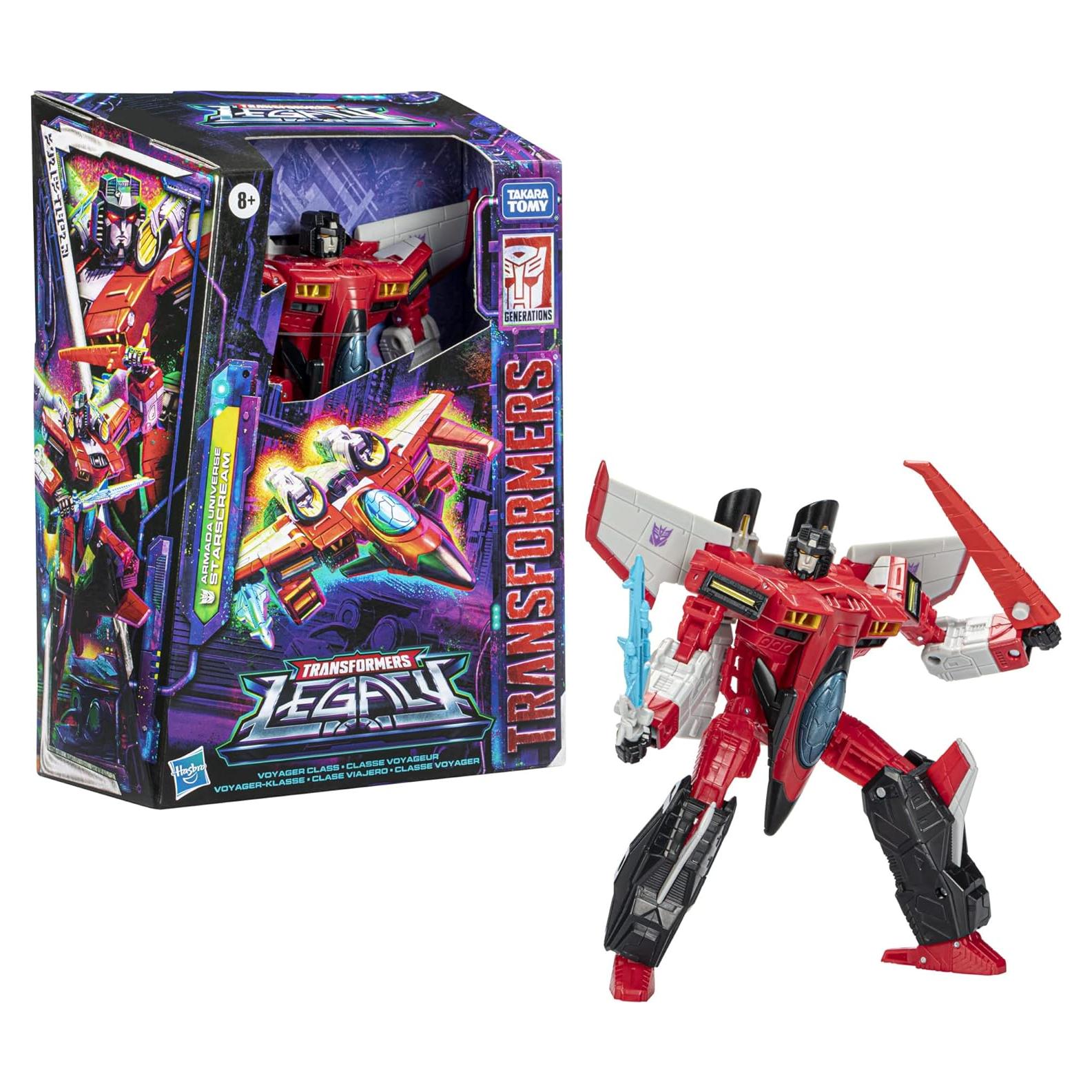 Figura de Acción Starscream Transformers Legacy 17.78 cm