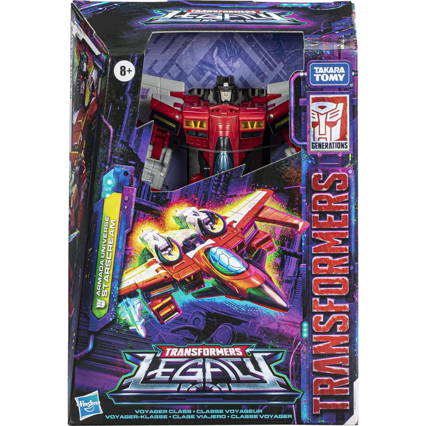 Figura de Acción Starscream Transformers Legacy 17.78 cm