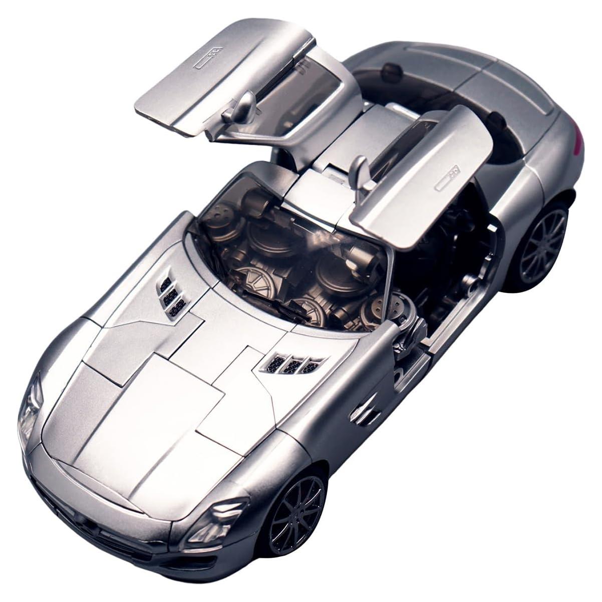 Juguete Robot Deformable Chingbor BT01 Coche Acción 25.4cm