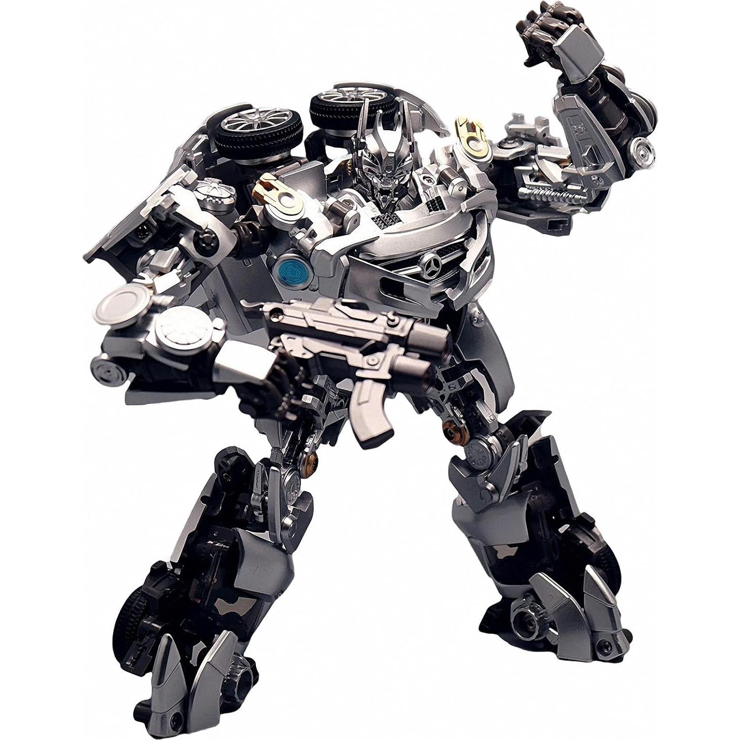 Juguete Robot Deformable Chingbor BT01 Coche Acción 25.4cm