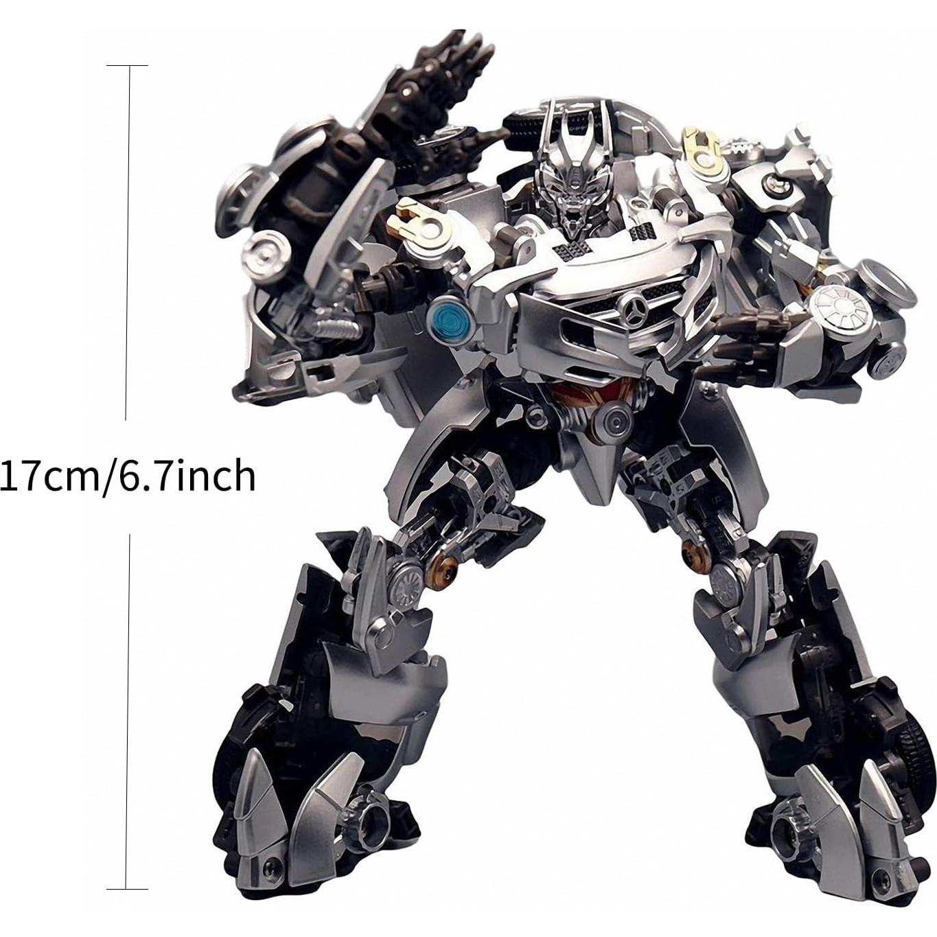 Juguete Robot Deformable Chingbor BT01 Coche Acción 25.4cm