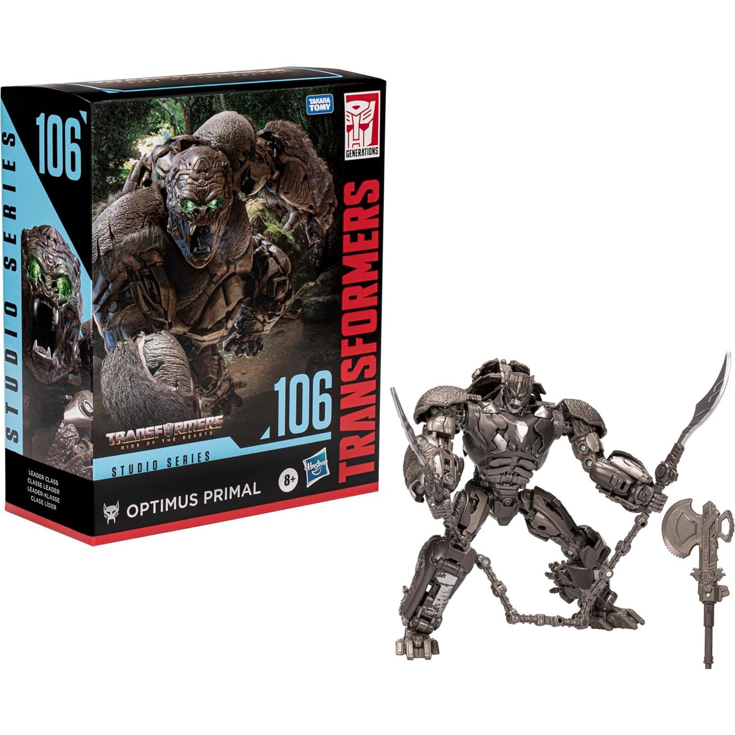 Figura de Acción Transformers Optimus Primal 21.6 cm Hasbro