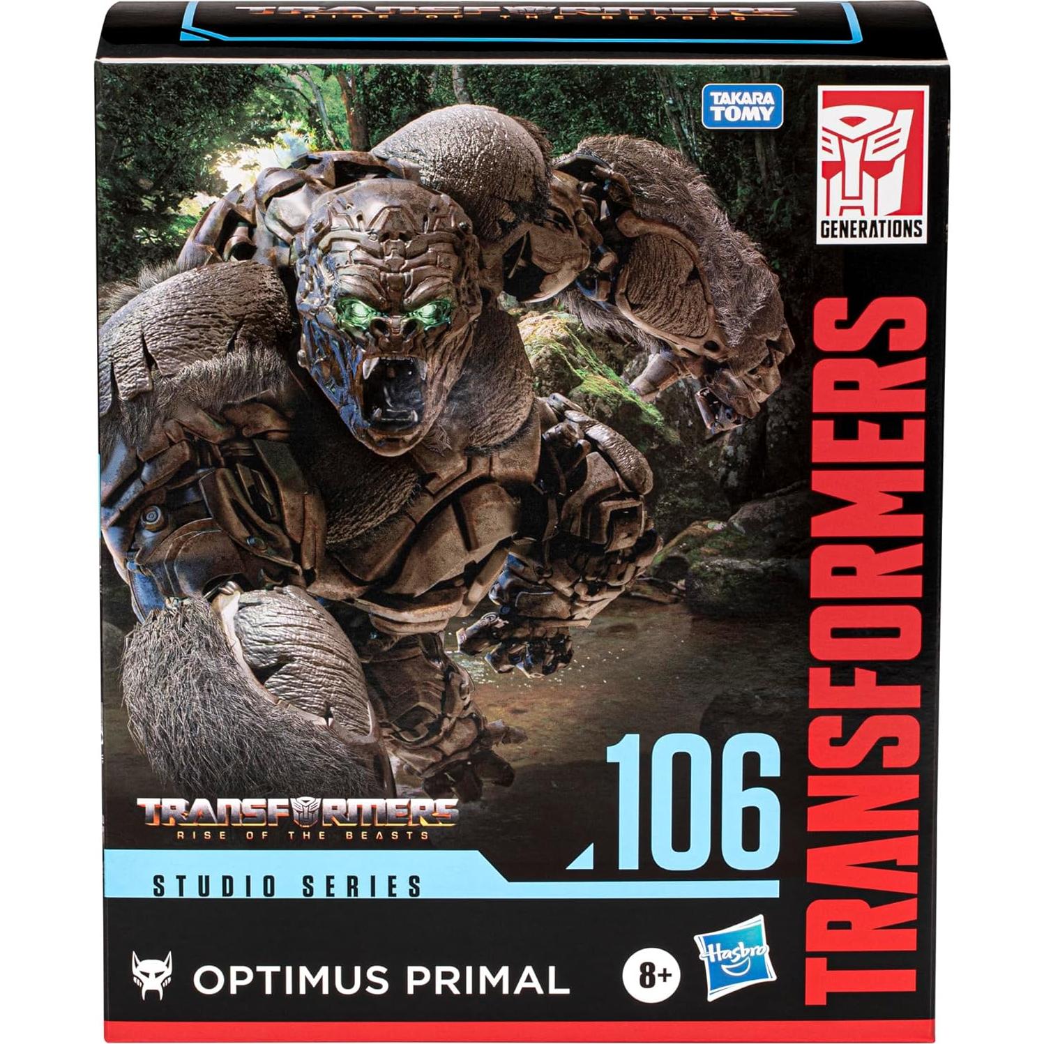 Figura de Acción Transformers Optimus Primal 21.6 cm Hasbro