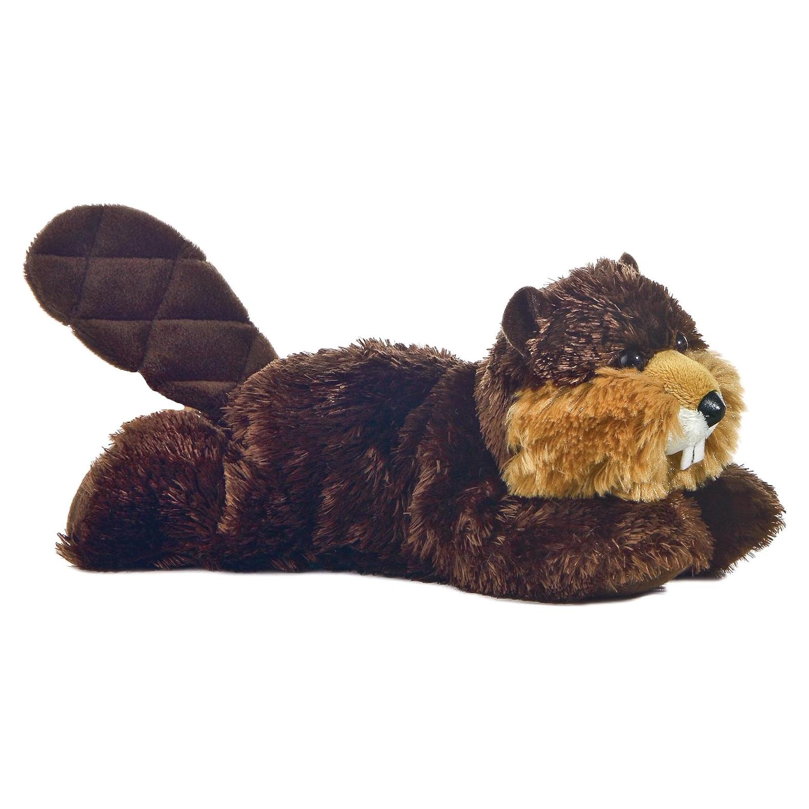 Peluche Constructor™ Aurora® Mini Flopsie 20 cm Marrón