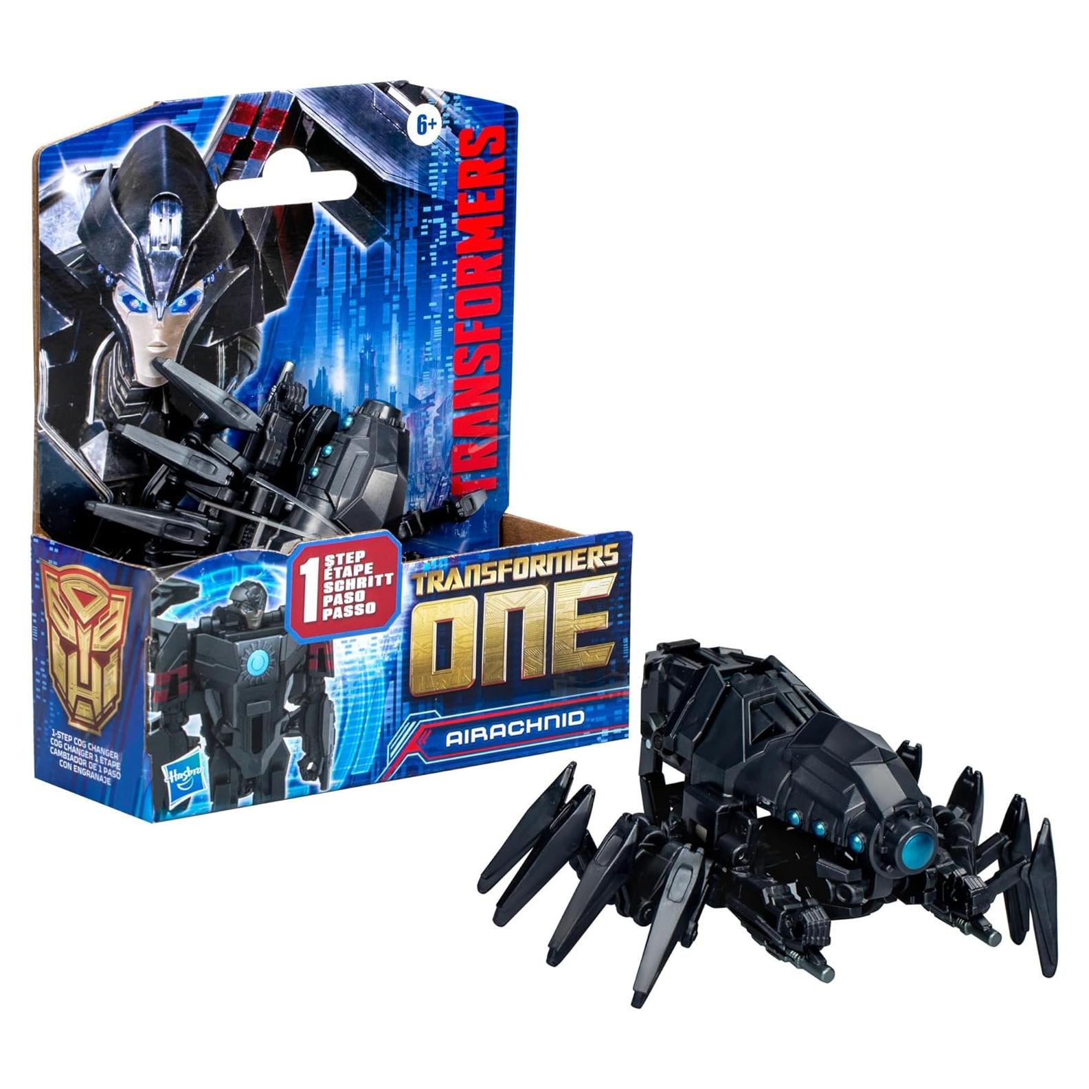 Figura de Acción Transformers One Airachnid 10 cm 2 en 1