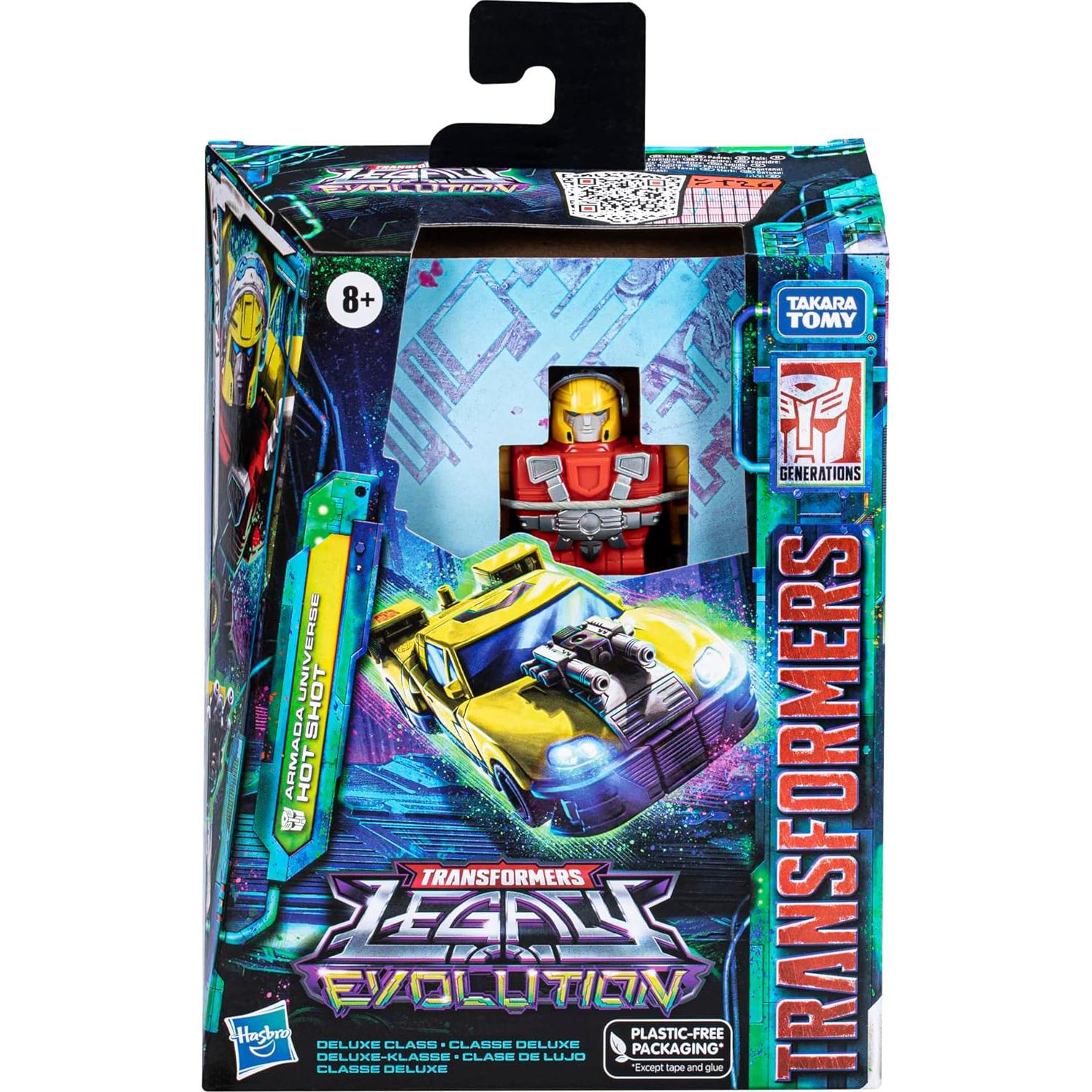 Figura de Acción Transformers Legacy Hot Shot 14 cm - Hasbro